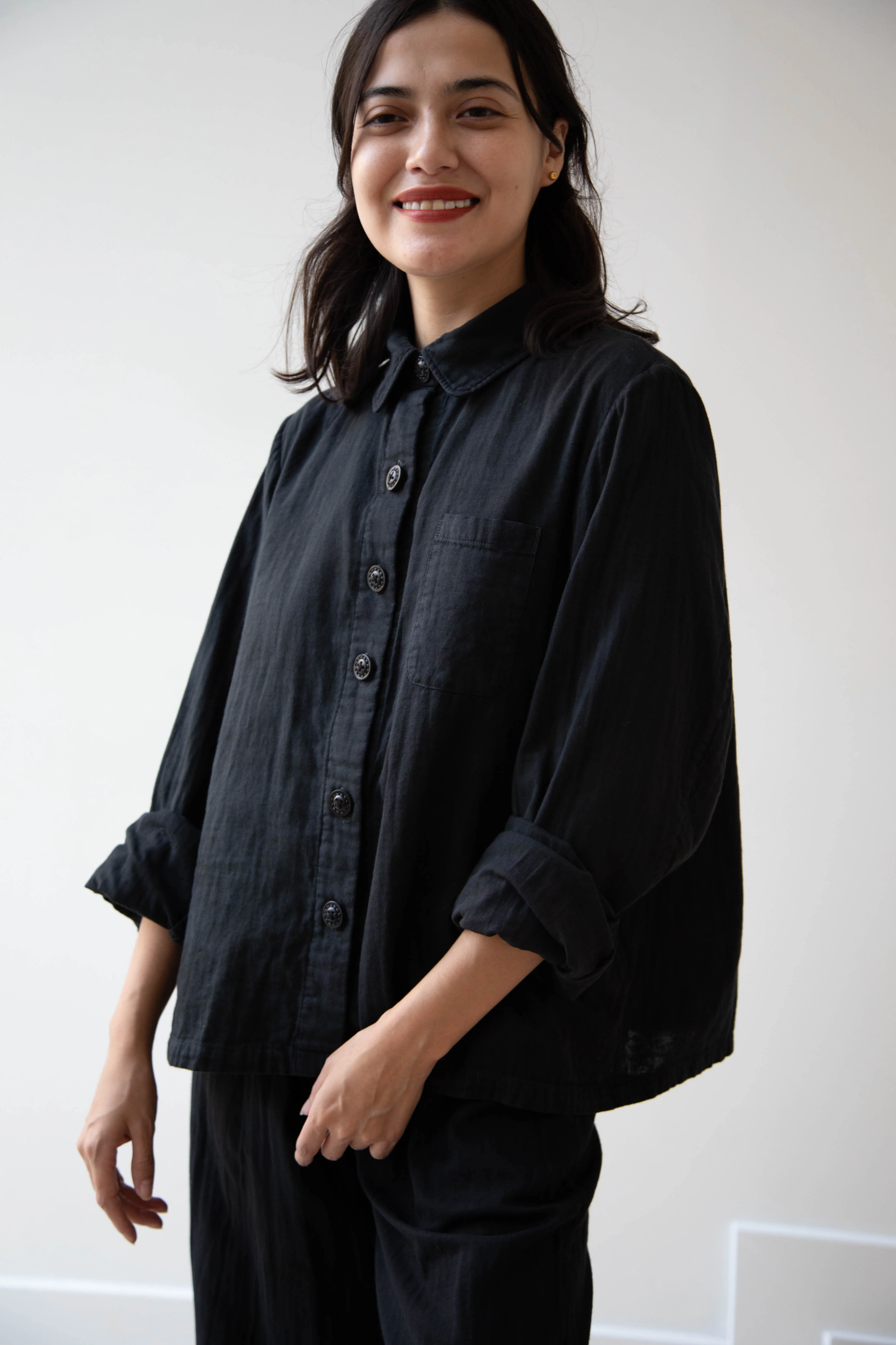 The Backward Vendor | Pyjama Set in Black - Image 46