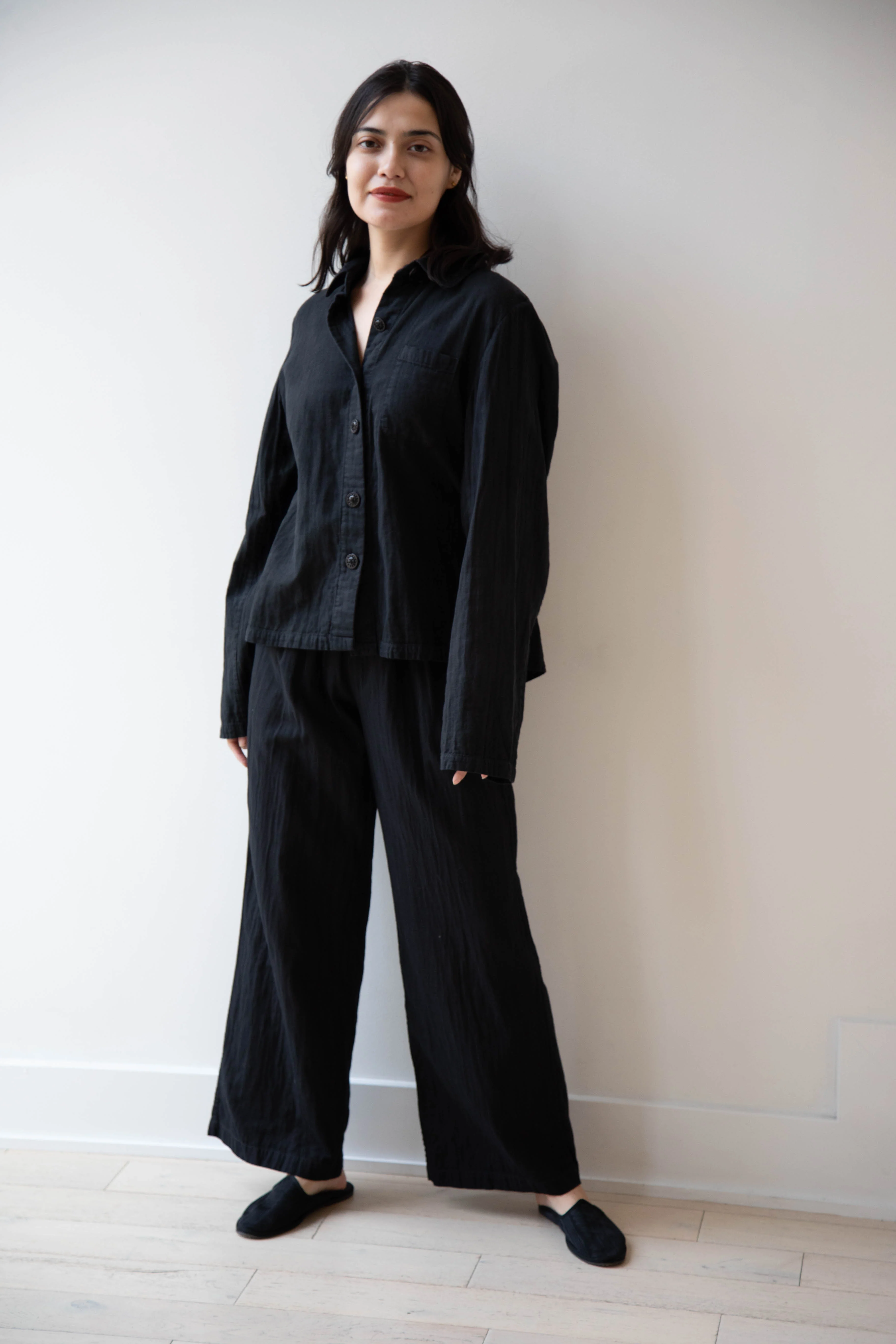 The Backward Vendor | Pyjama Set in Black - Image 8