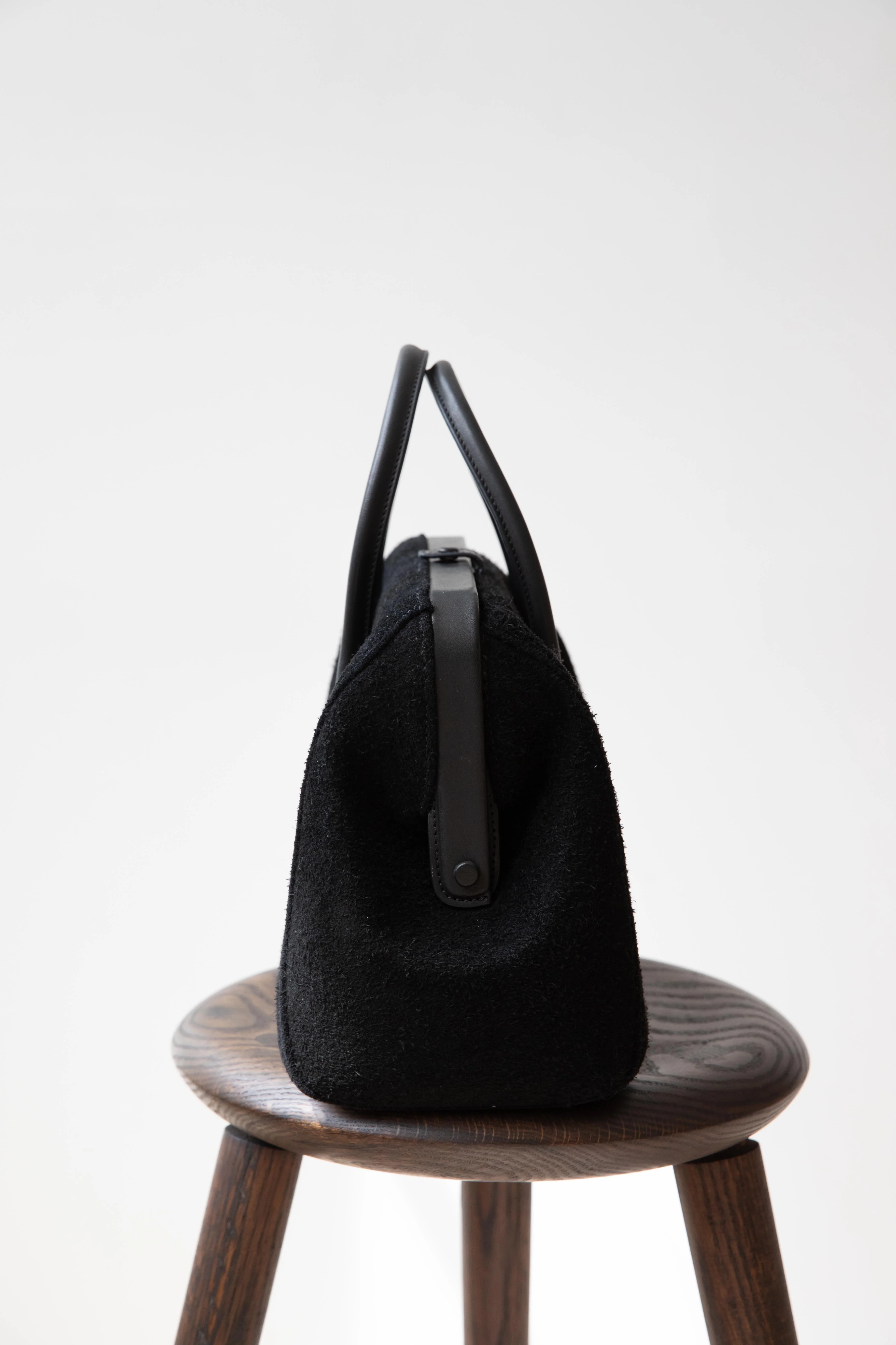 The Backward Vendor | Tanker Carrier in Black Suede - Image 5