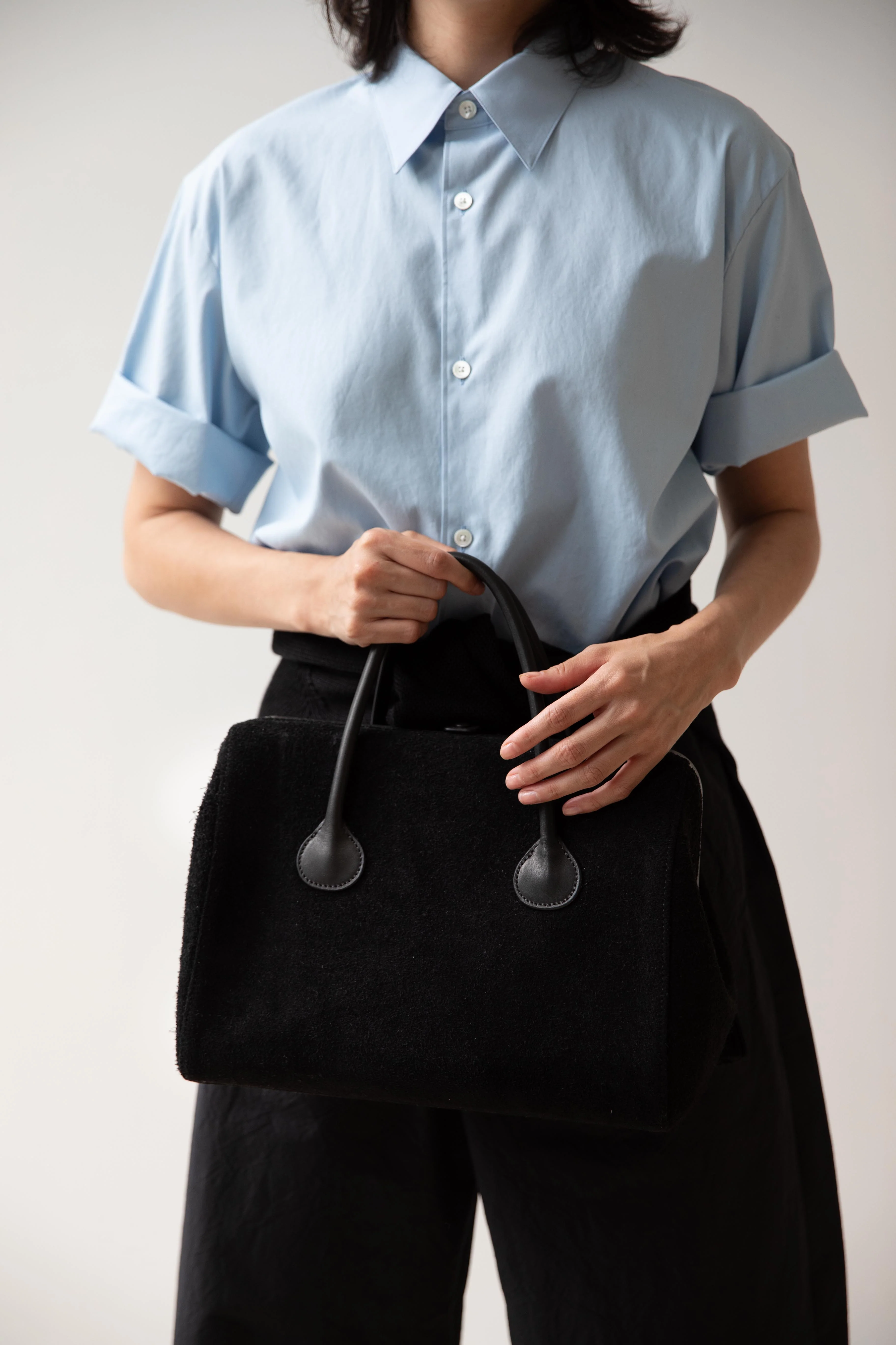 The Backward Vendor | Tanker Carrier in Black Suede - Image 6