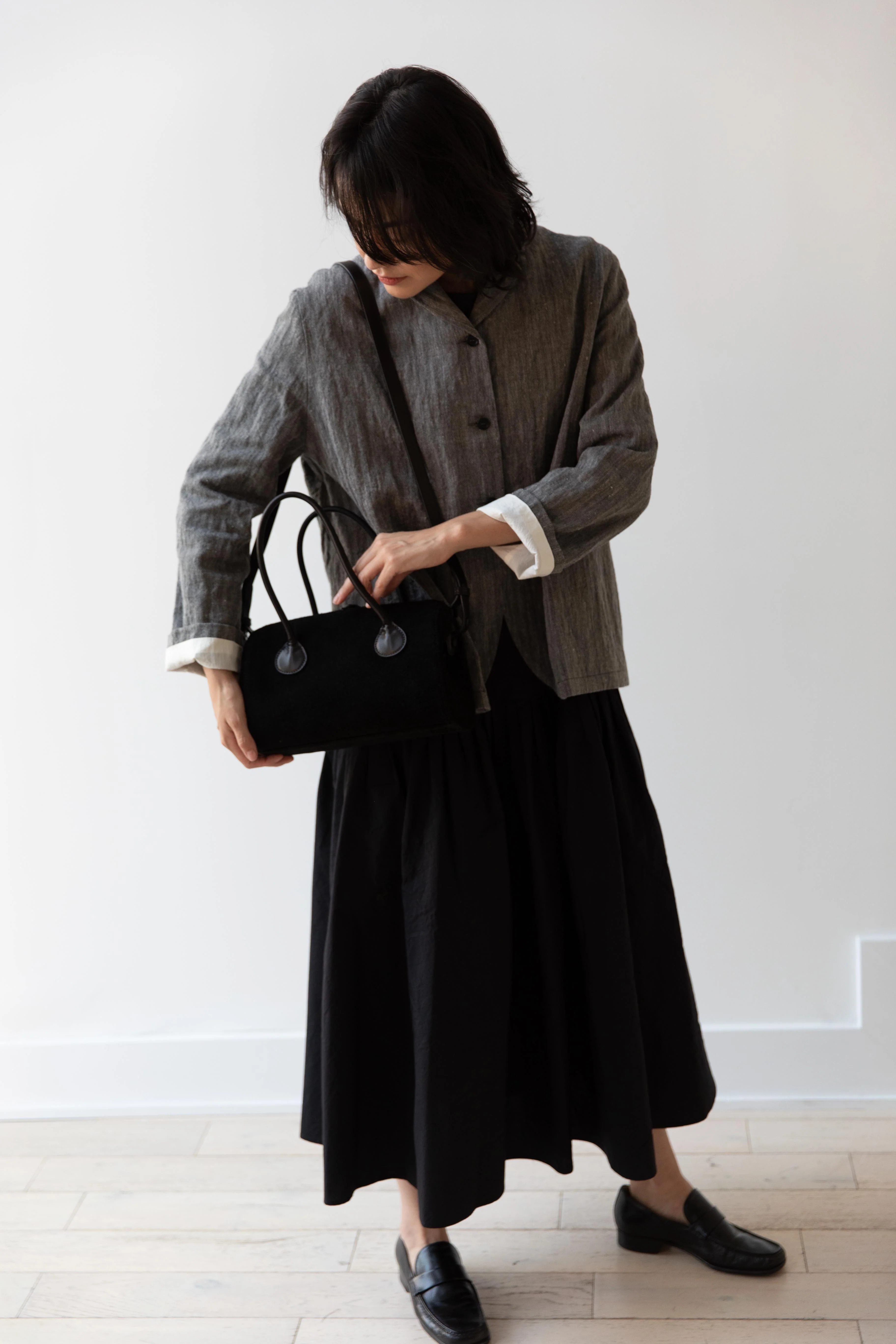 The Backward Vendor | Tanker Crossover in Black Suede - Image 19