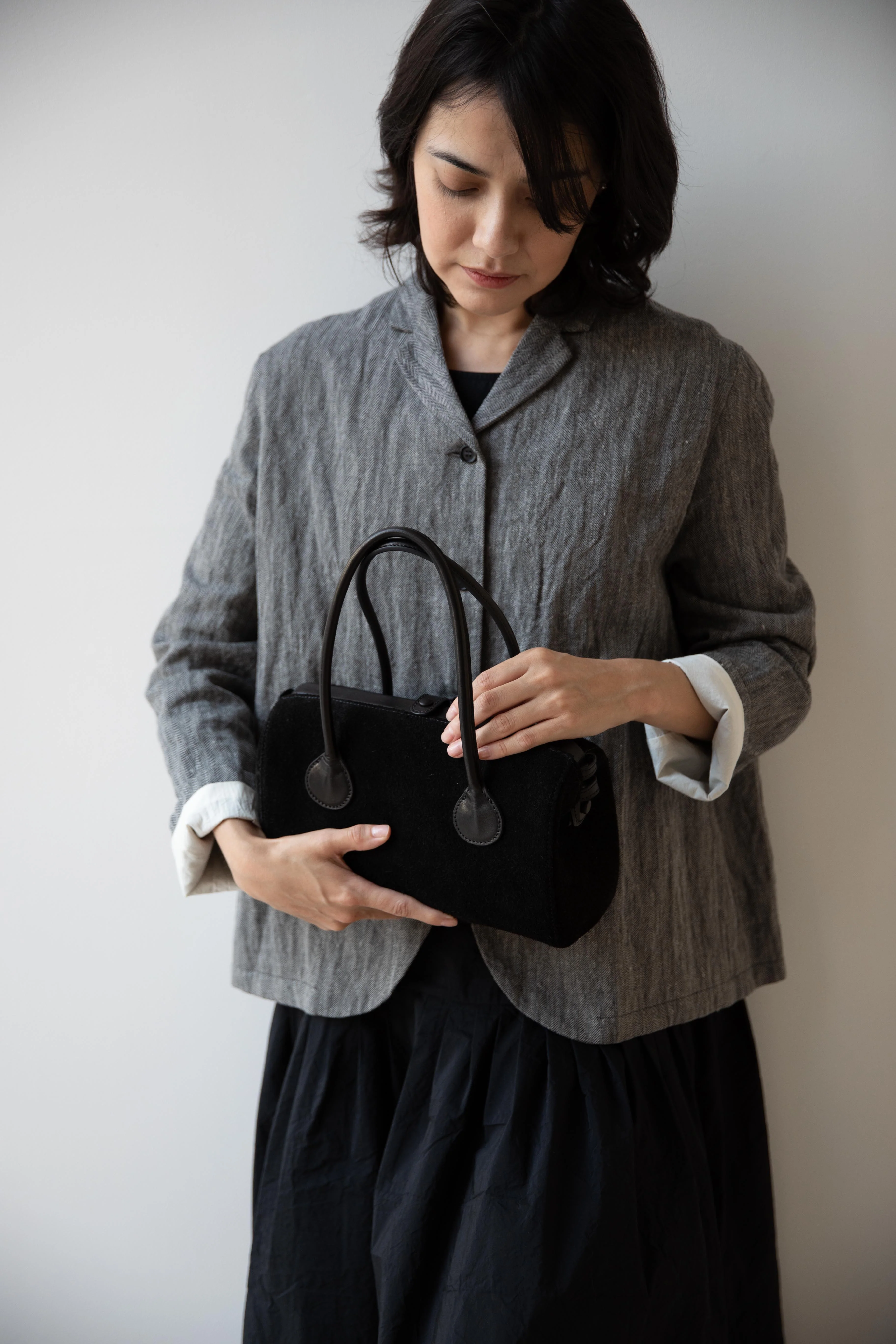 The Backward Vendor | Tanker Crossover in Black Suede - Image 26