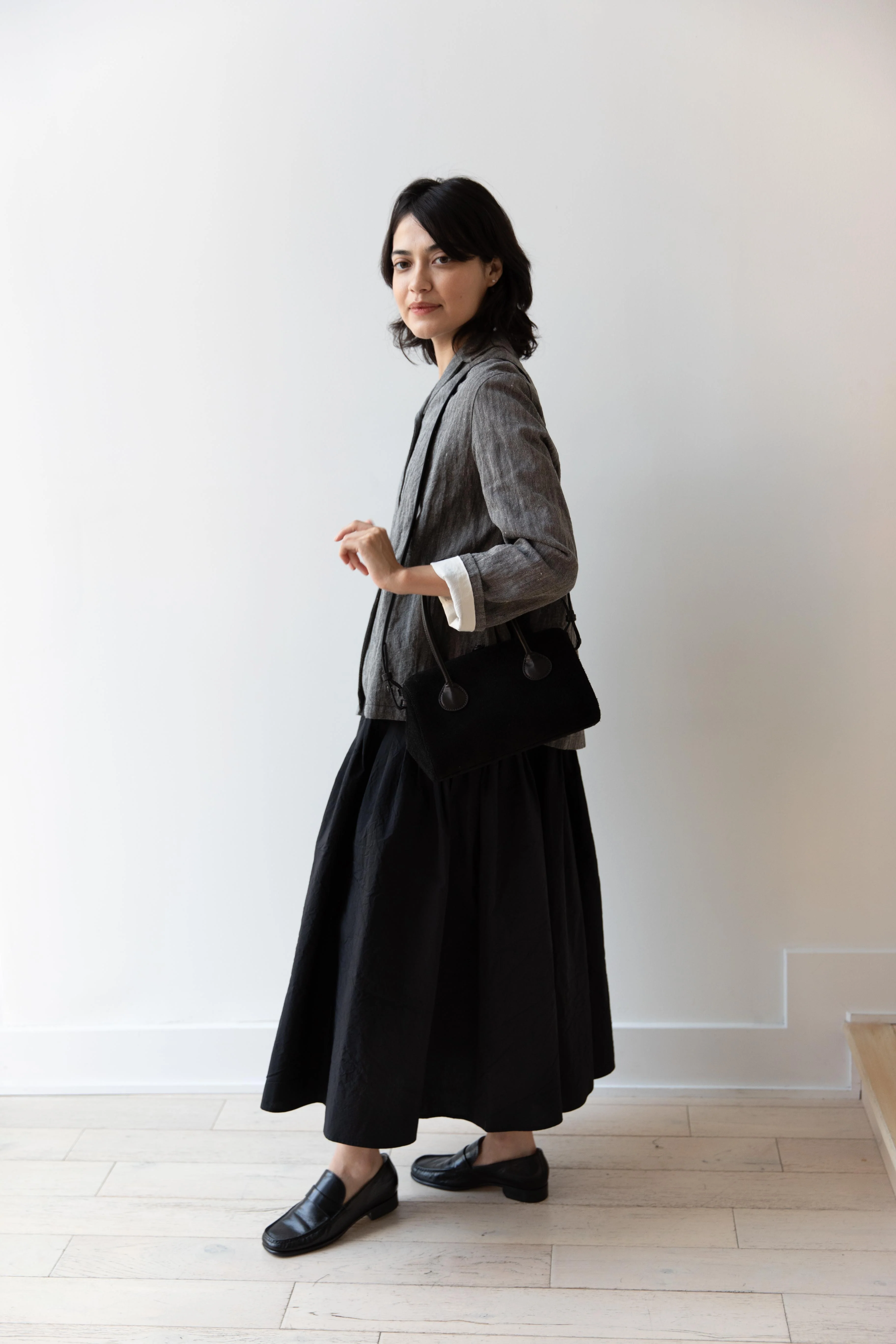 The Backward Vendor | Tanker Crossover in Black Suede - Image 32