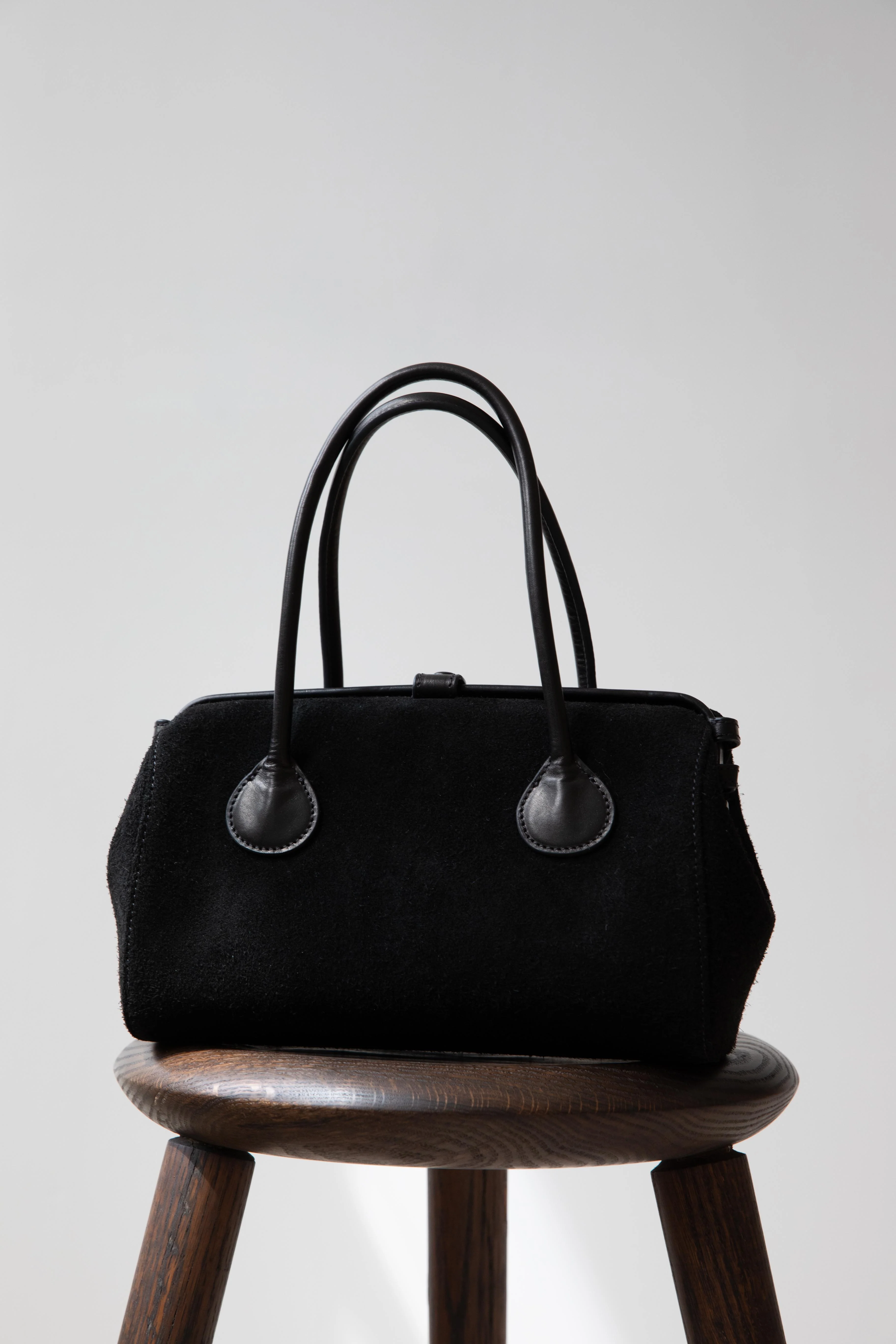 The Backward Vendor | Tanker Crossover in Black Suede - Image 6