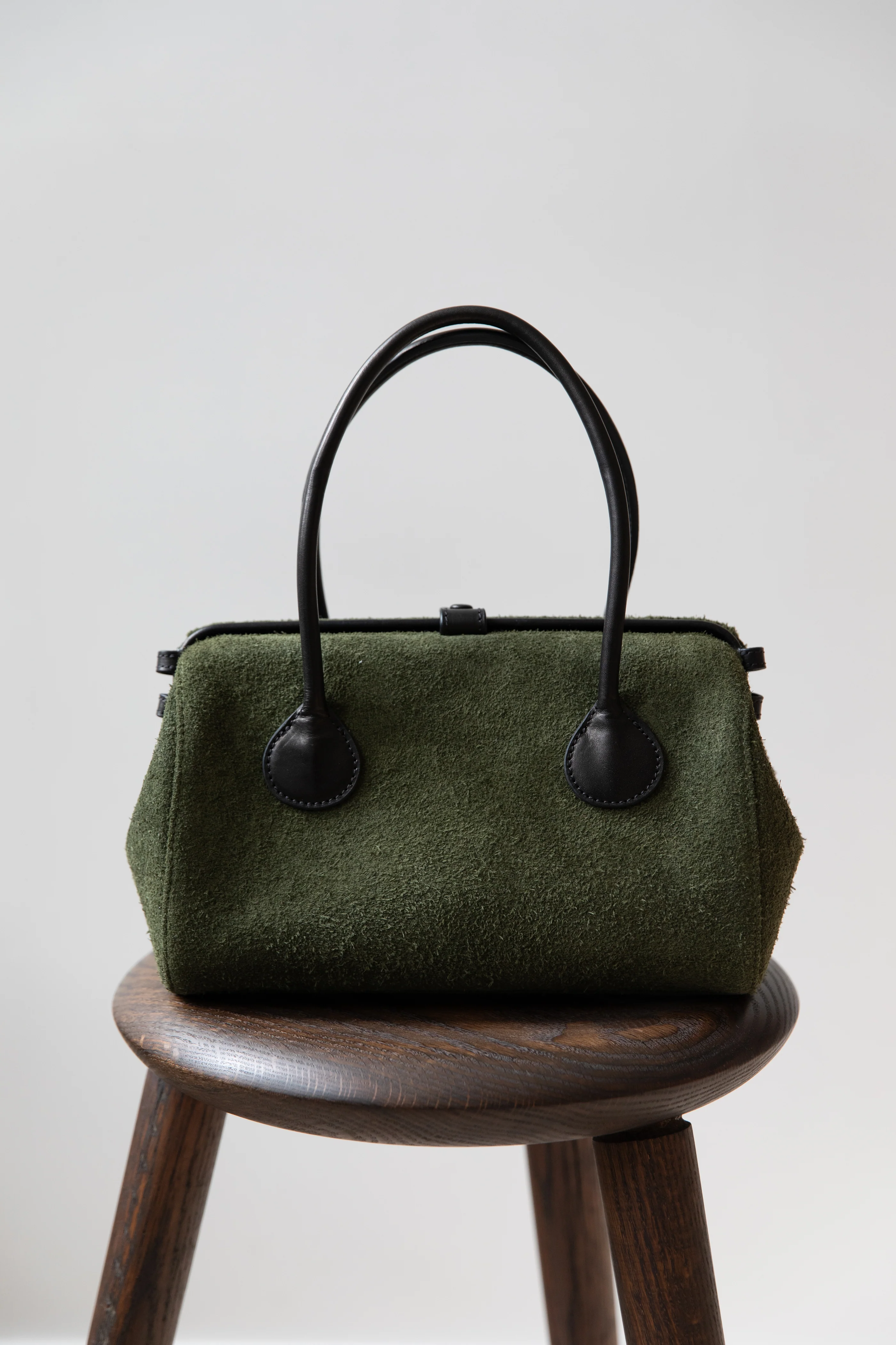 The Backward Vendor | Tanker Crossover in Olive Suede - Image 4