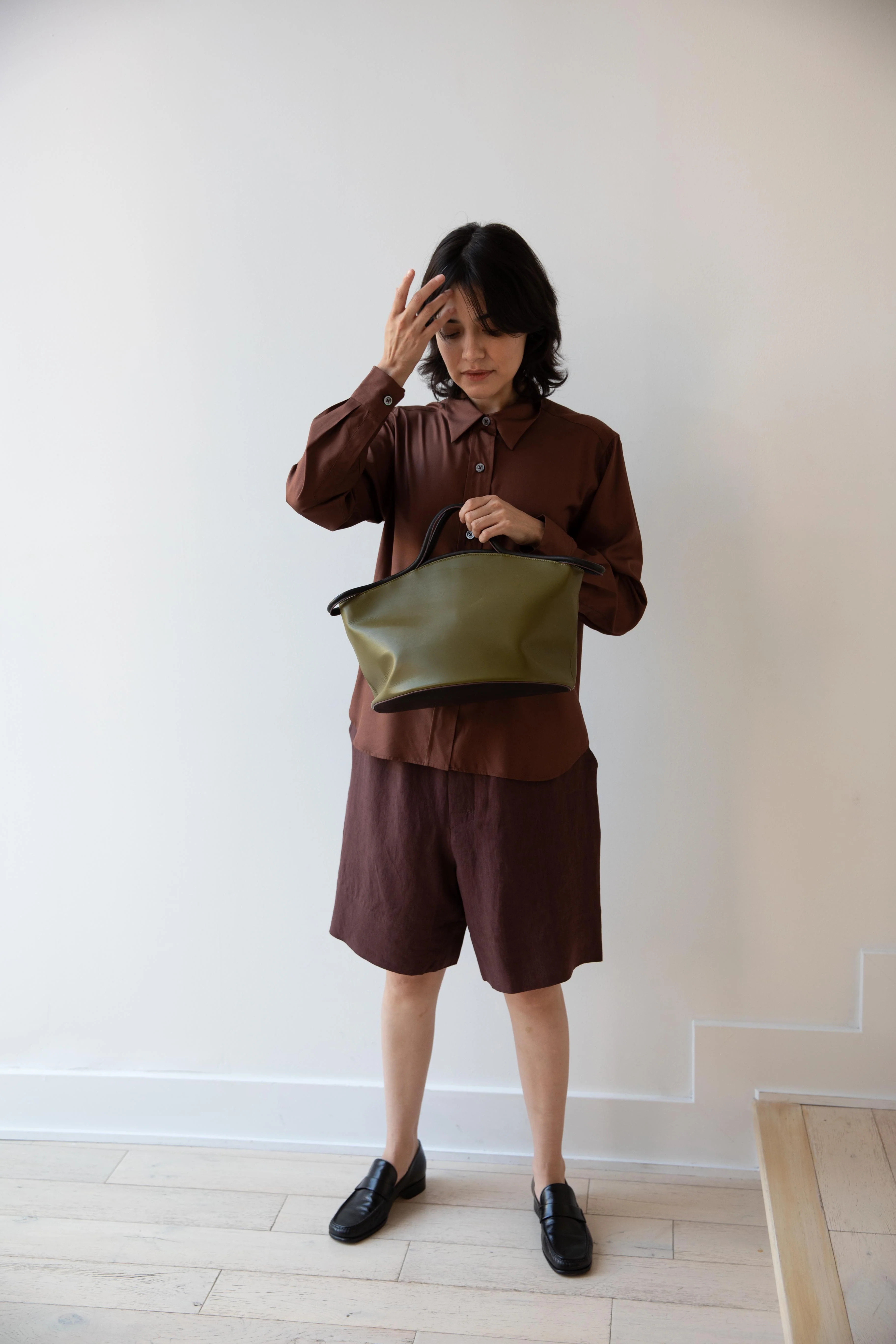 The Backward Vendor | Tide Hold Tote Bag in Matcha - Image 9
