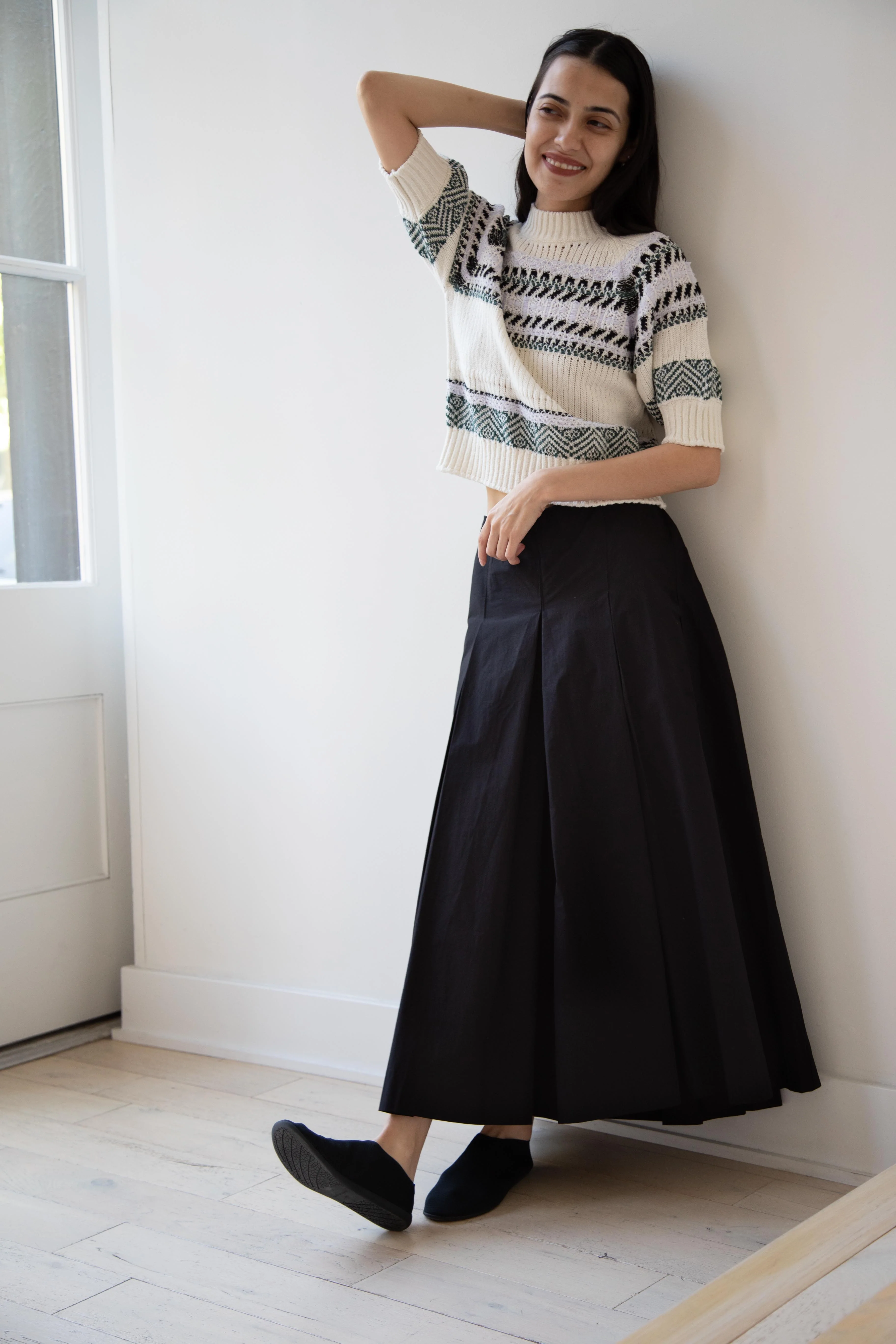 Unisecon | Rayna Pants in Black Poplin - Image 3