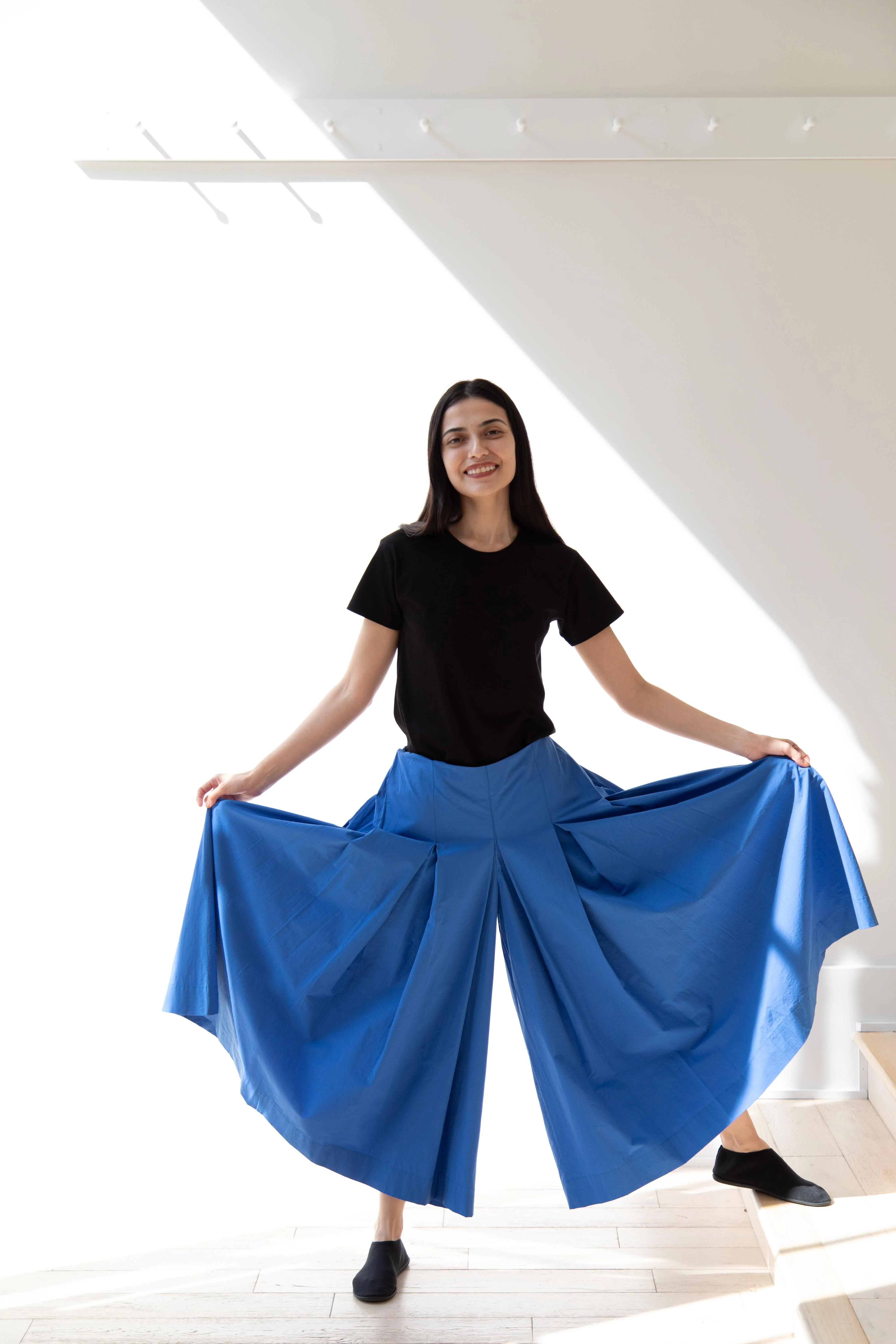 Unisecon | Rayna Pants in Blue Poplin - Image 16