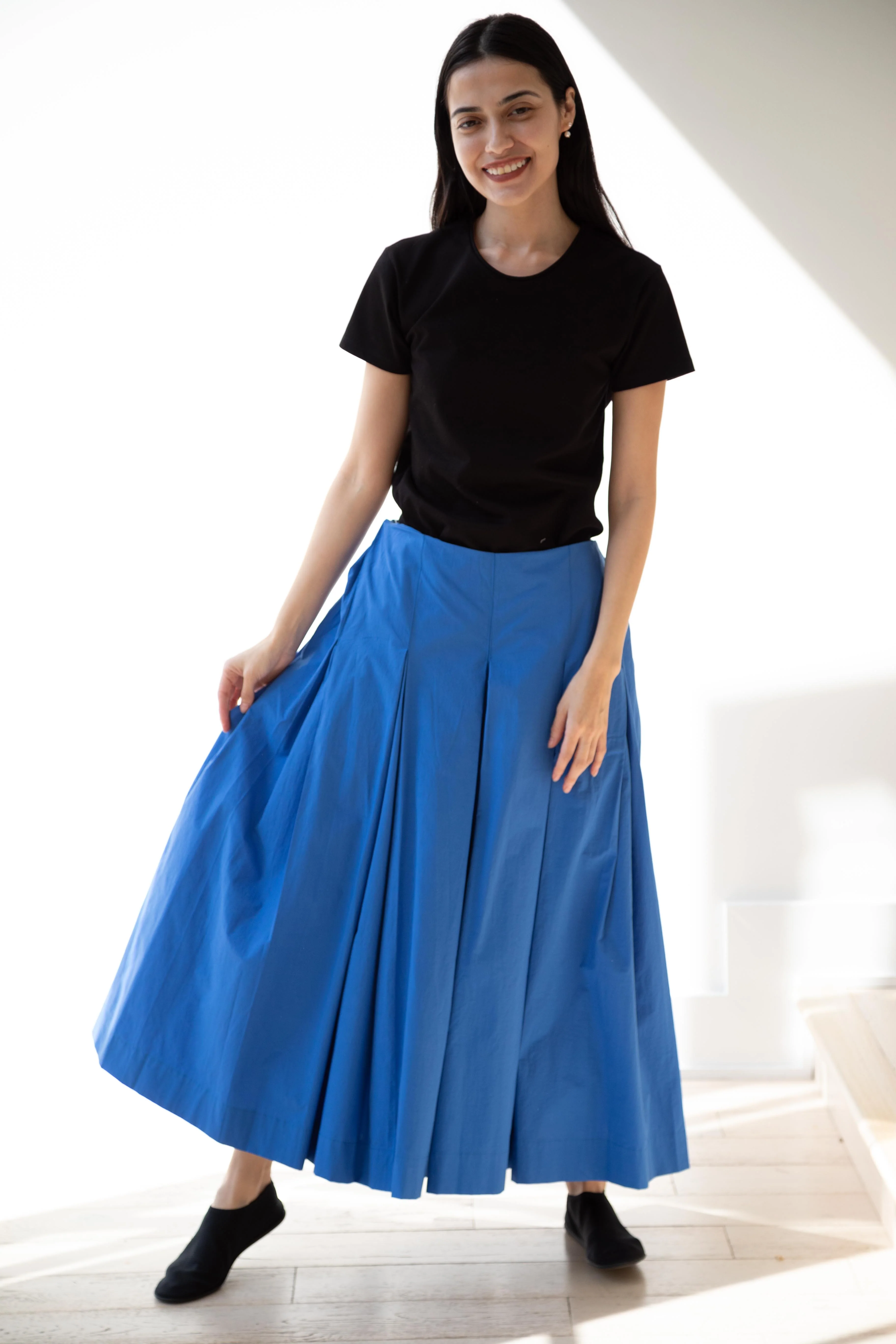 Unisecon | Rayna Pants in Blue Poplin - Image 8