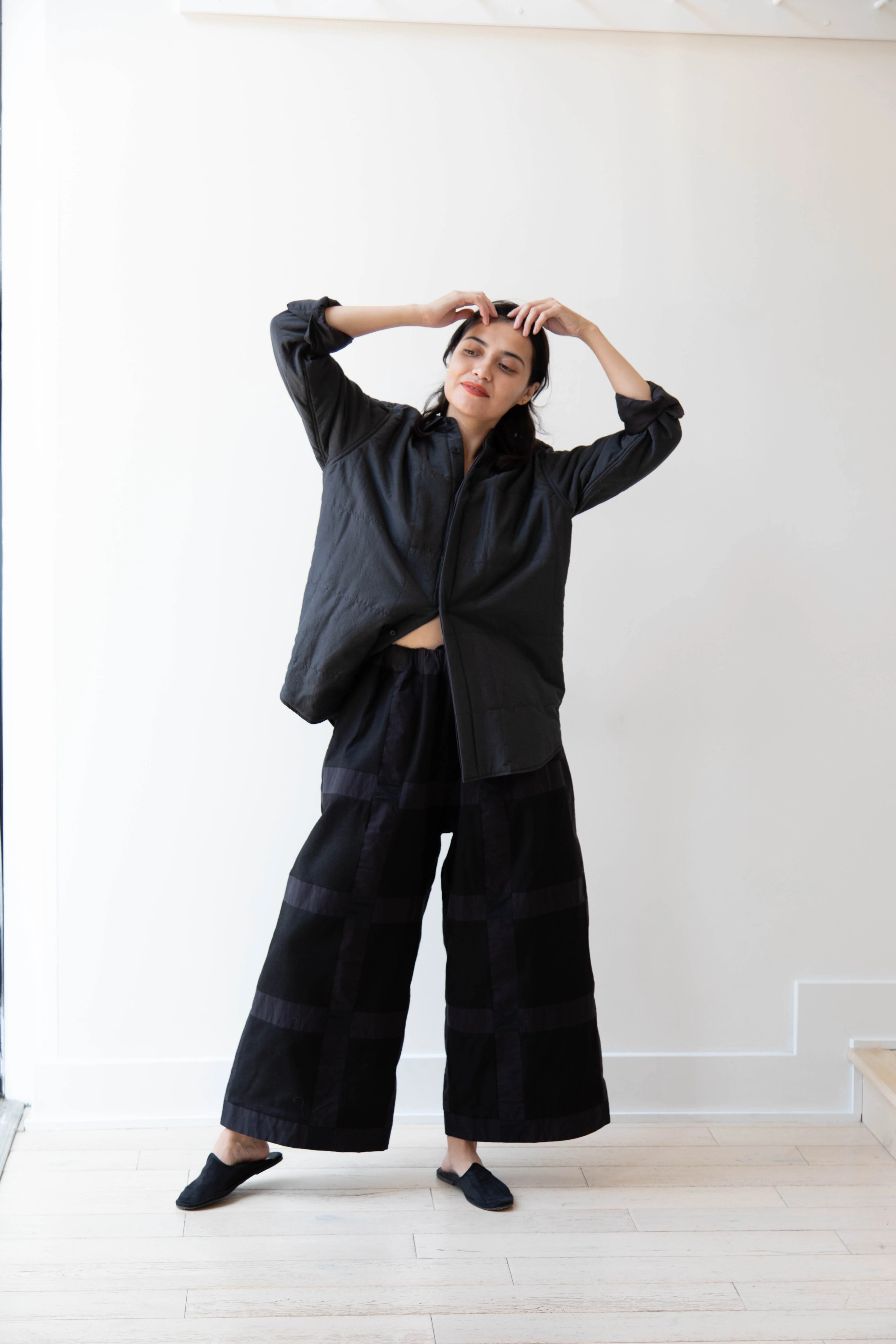 Unkruid | Patchwork Pants in Black - Image 25