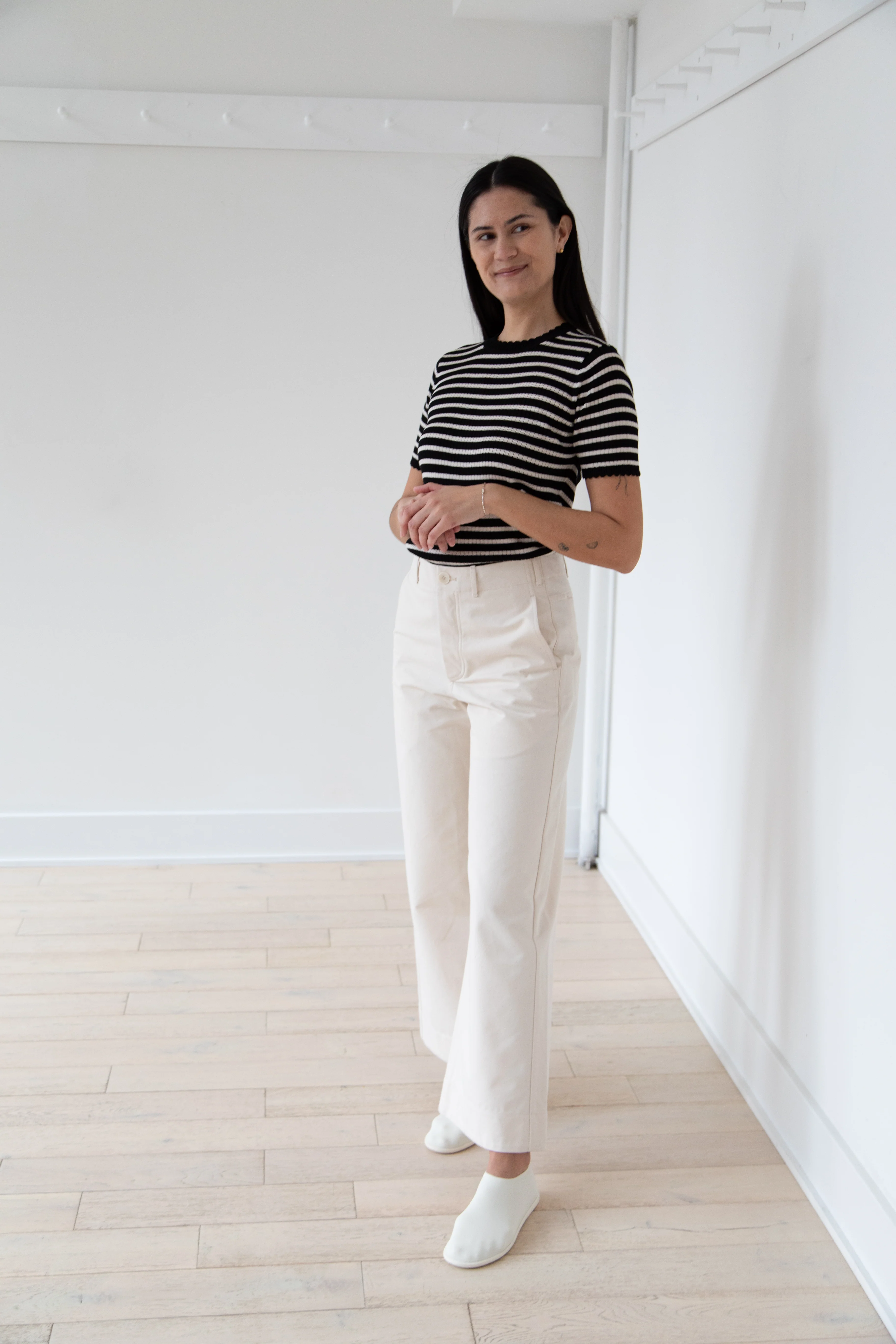 Unkruid | Wide Leg Trouser in Kinari - Image 29