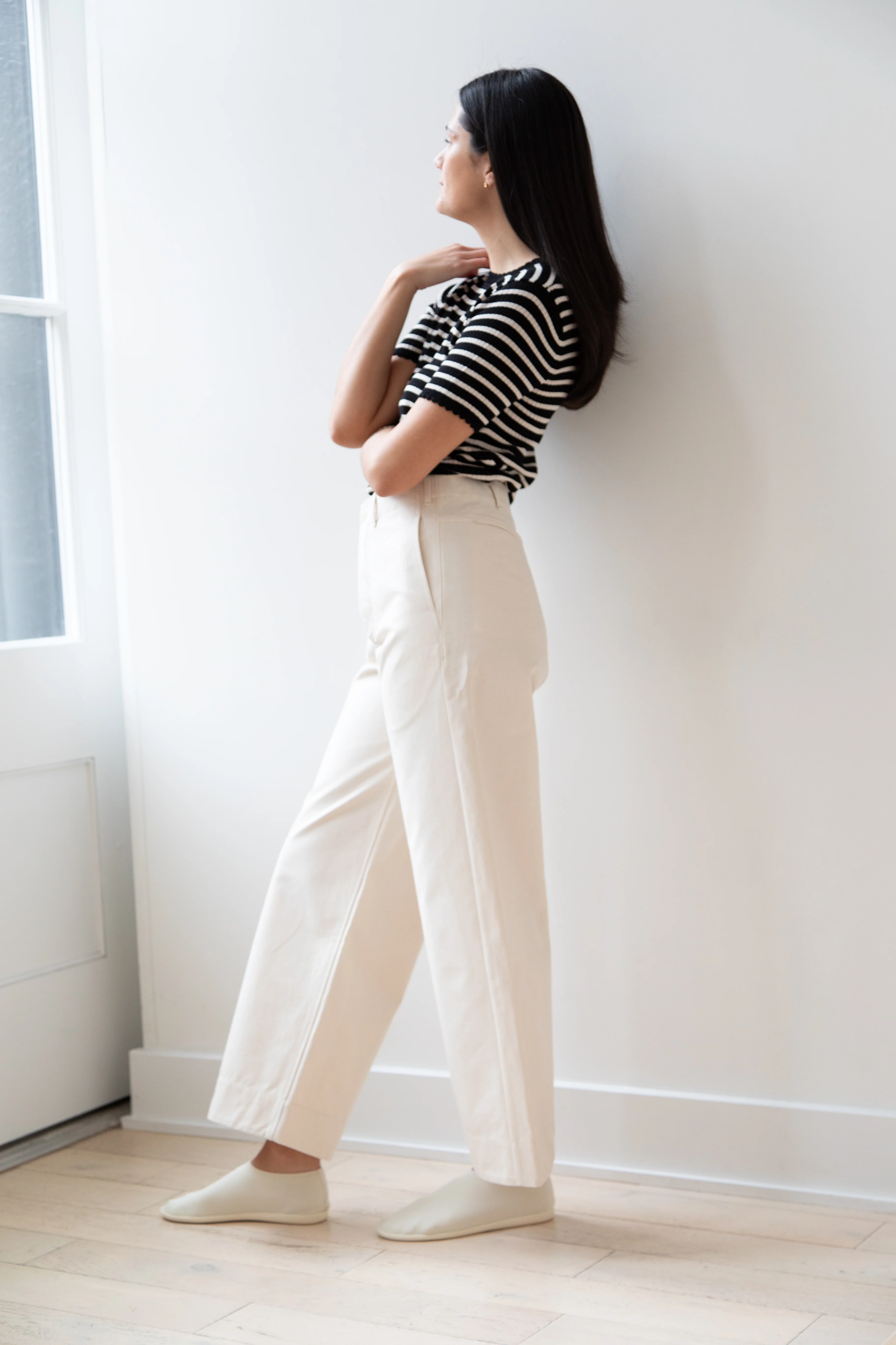 Unkruid | Wide Leg Trouser in Kinari - Image 3