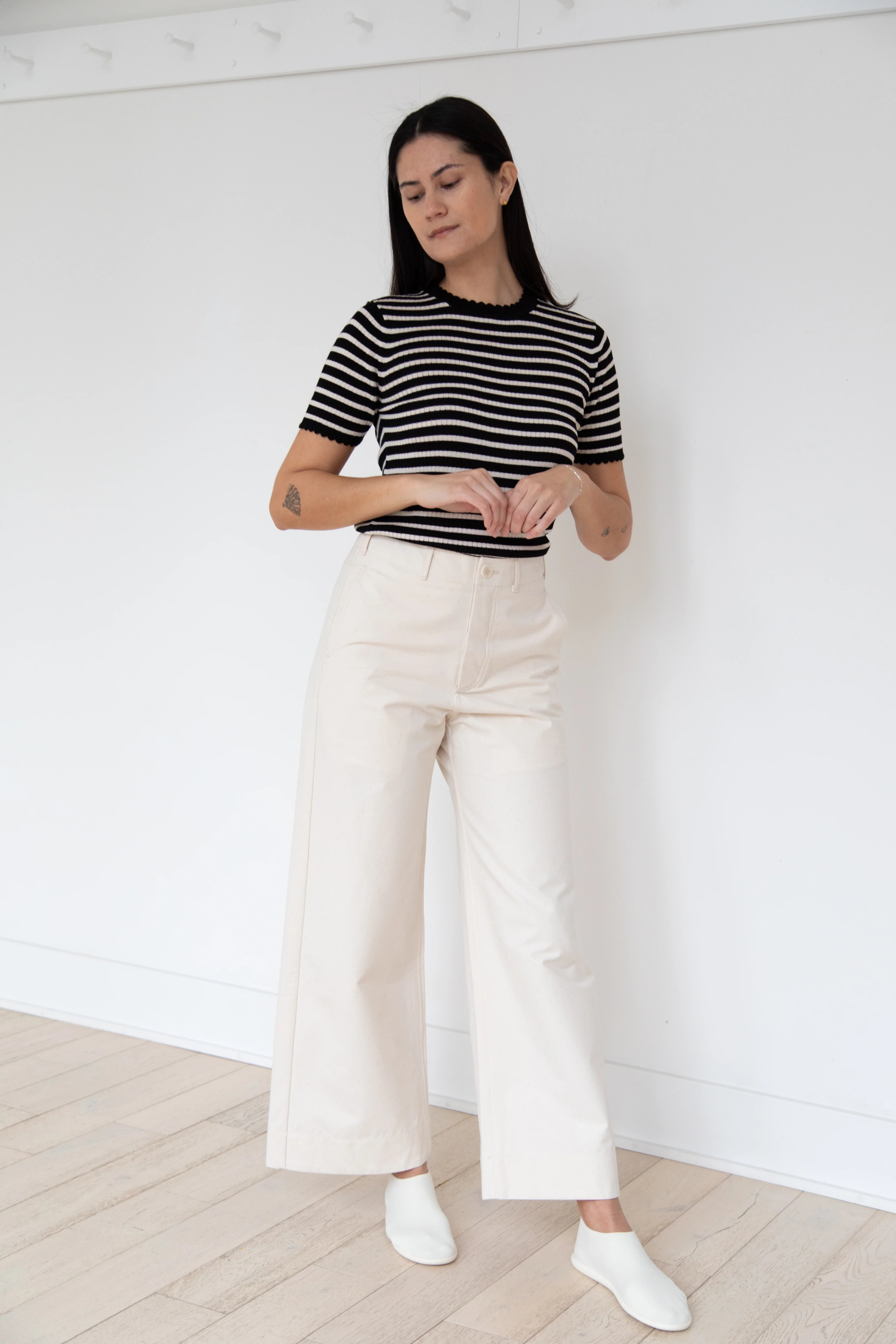 Unkruid | Wide Leg Trouser in Kinari - Image 30