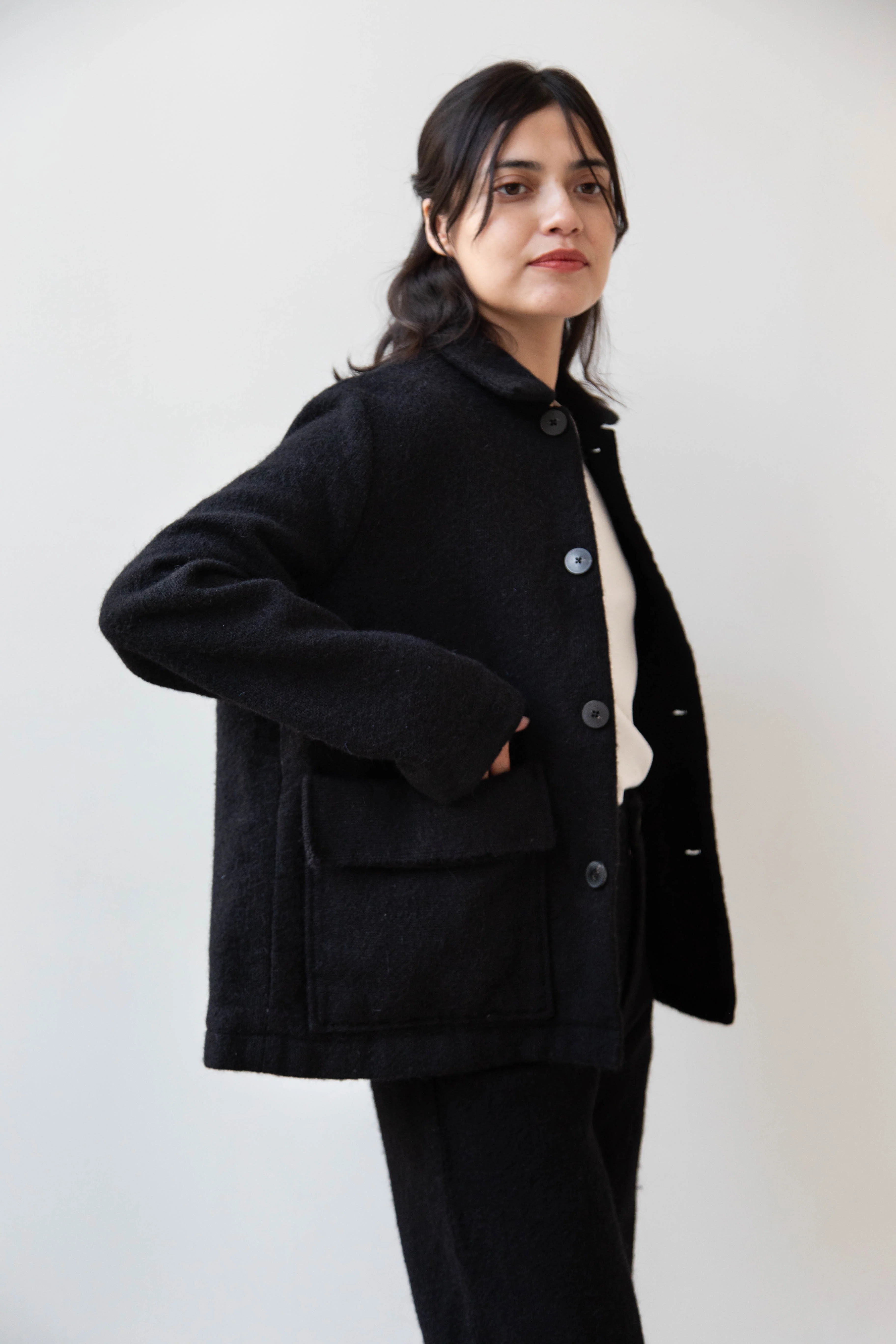 Wright & Doyle | Baptiste Jacket in Ebony - Image 14