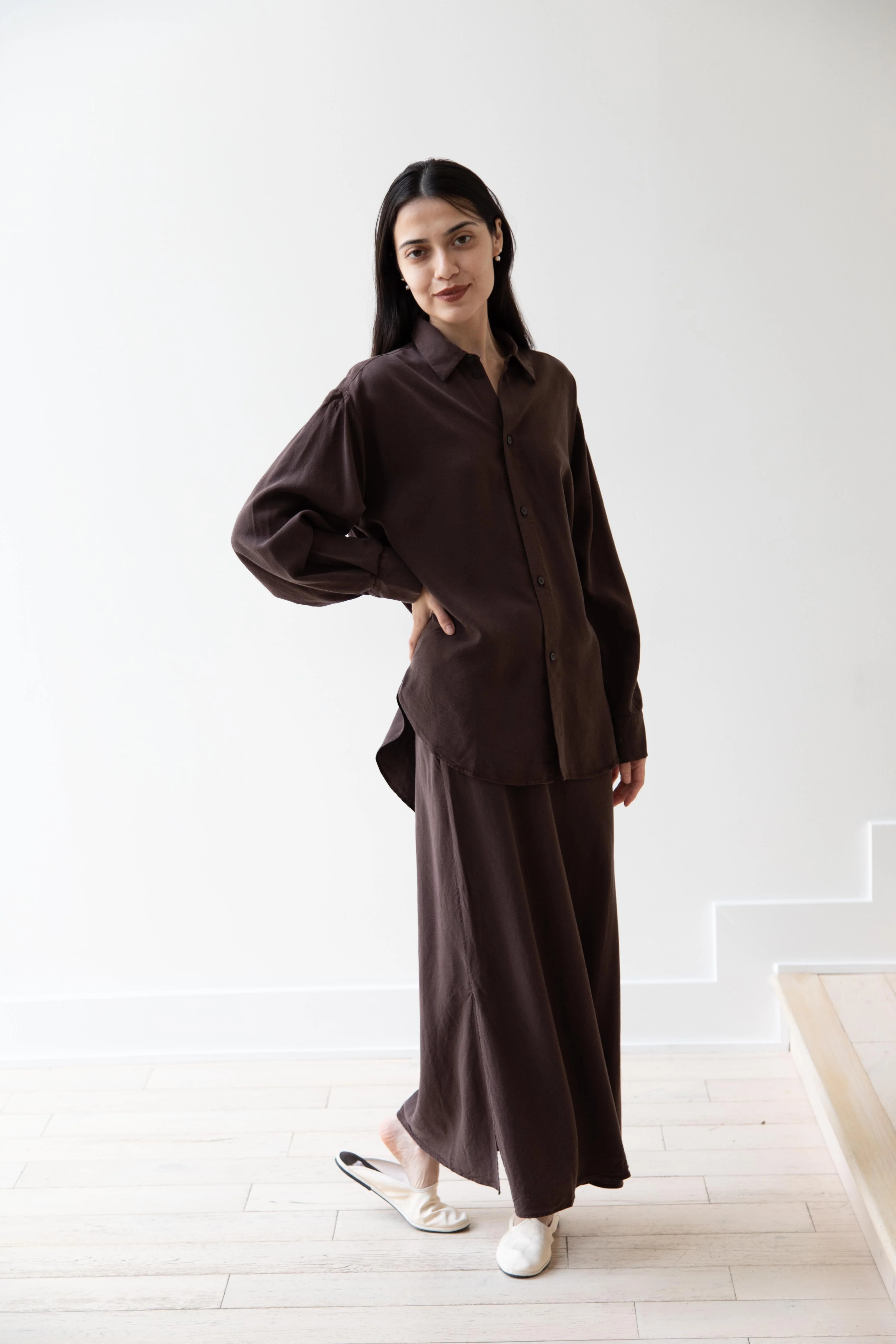 Wright & Doyle | Bias Skirt in Cacao - Image 22
