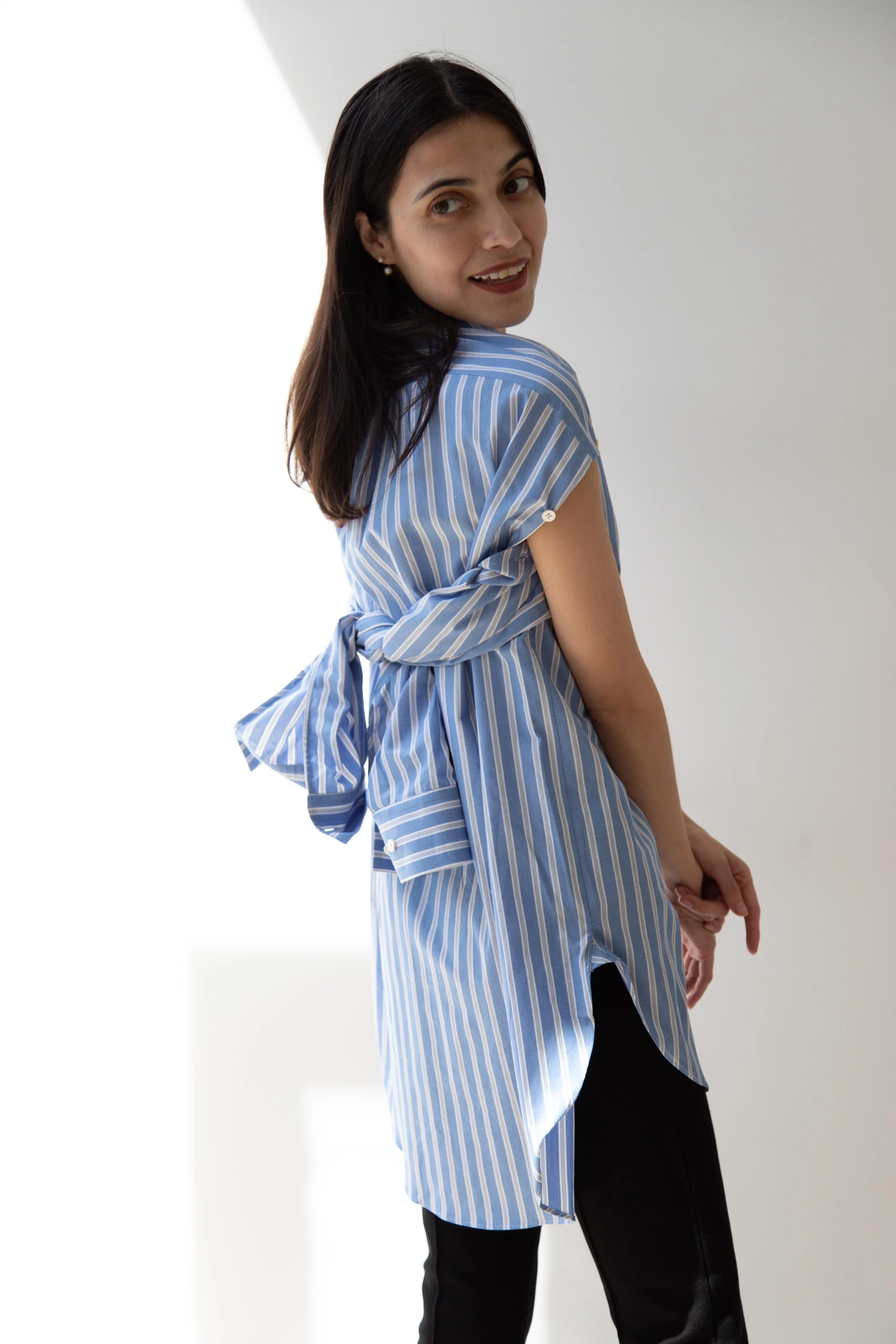 Wright & Doyle | Hand Tie Shirt in Zenith - Image 45