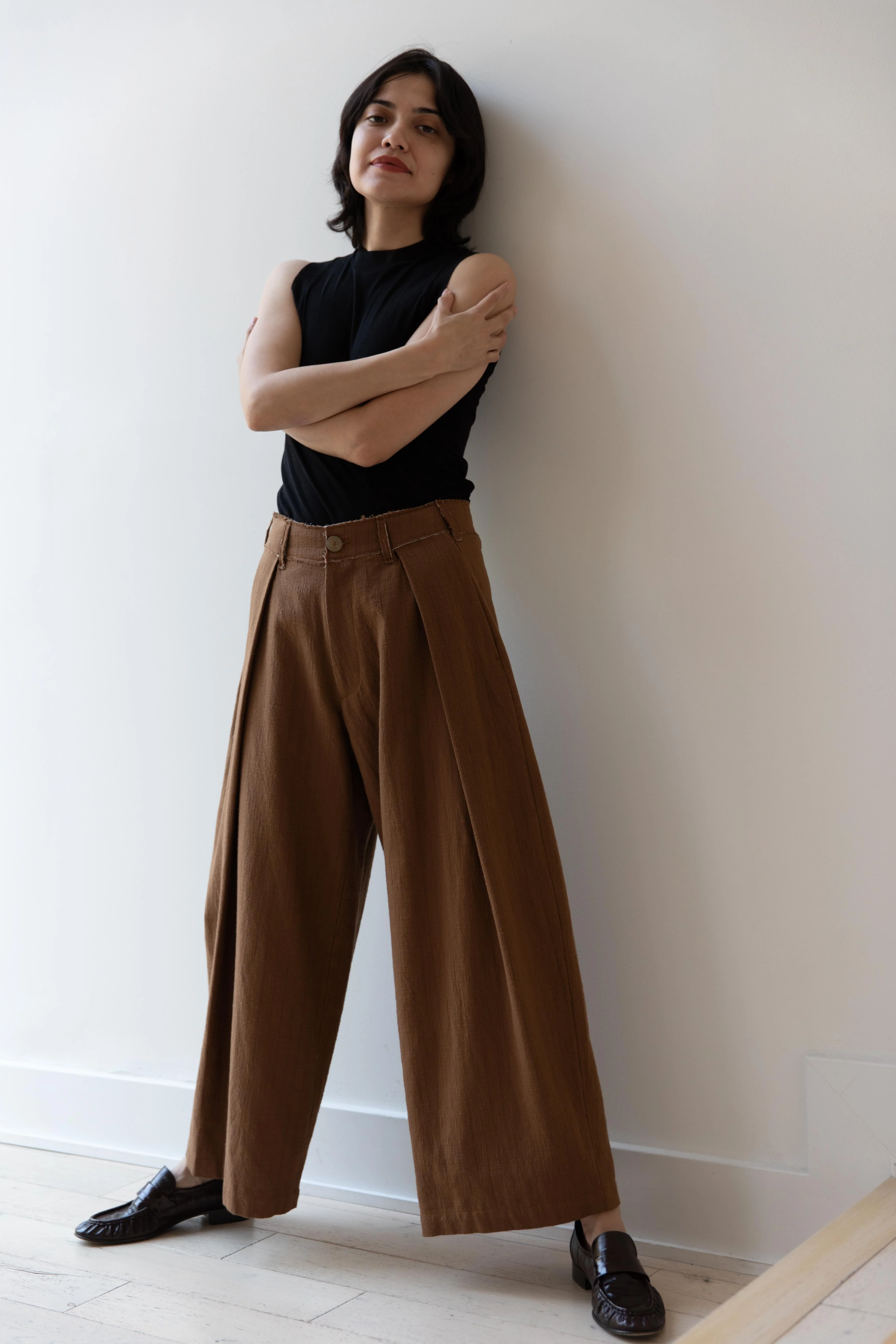 Wright & Doyle | Kassel Trouser in Ochre - Image 25