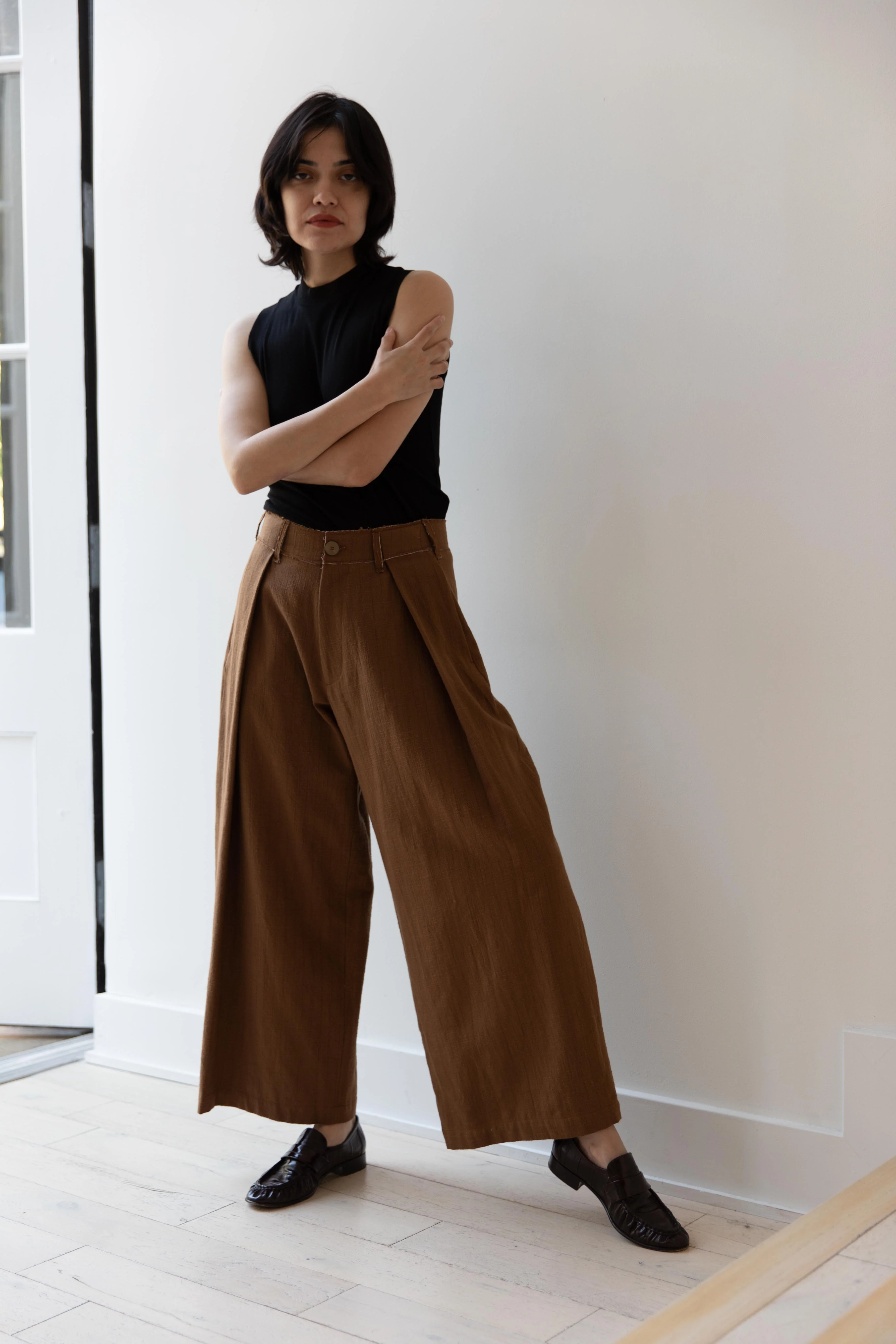 Wright & Doyle | Kassel Trouser in Ochre - Image 26