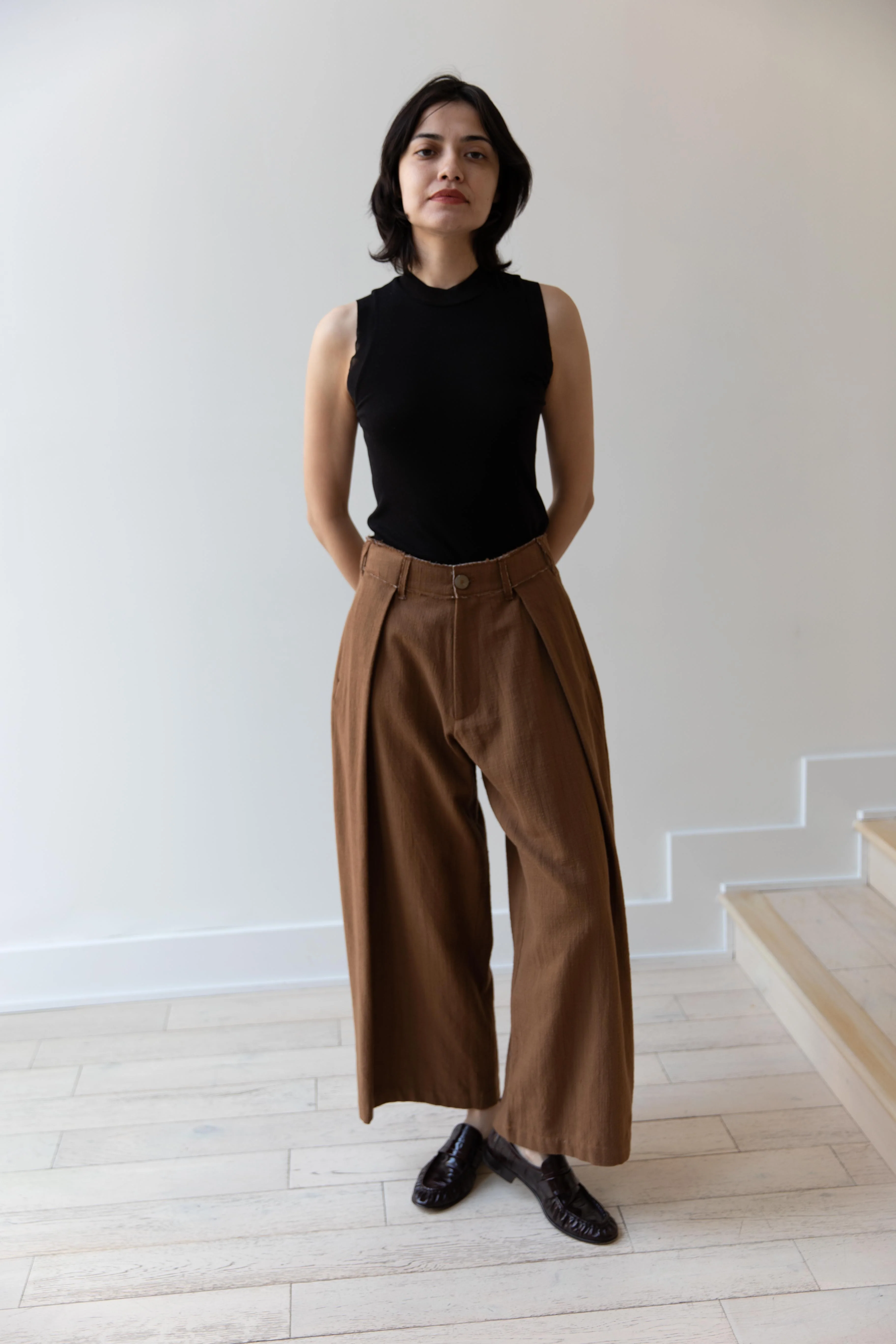 Wright & Doyle | Kassel Trouser in Ochre - Image 5