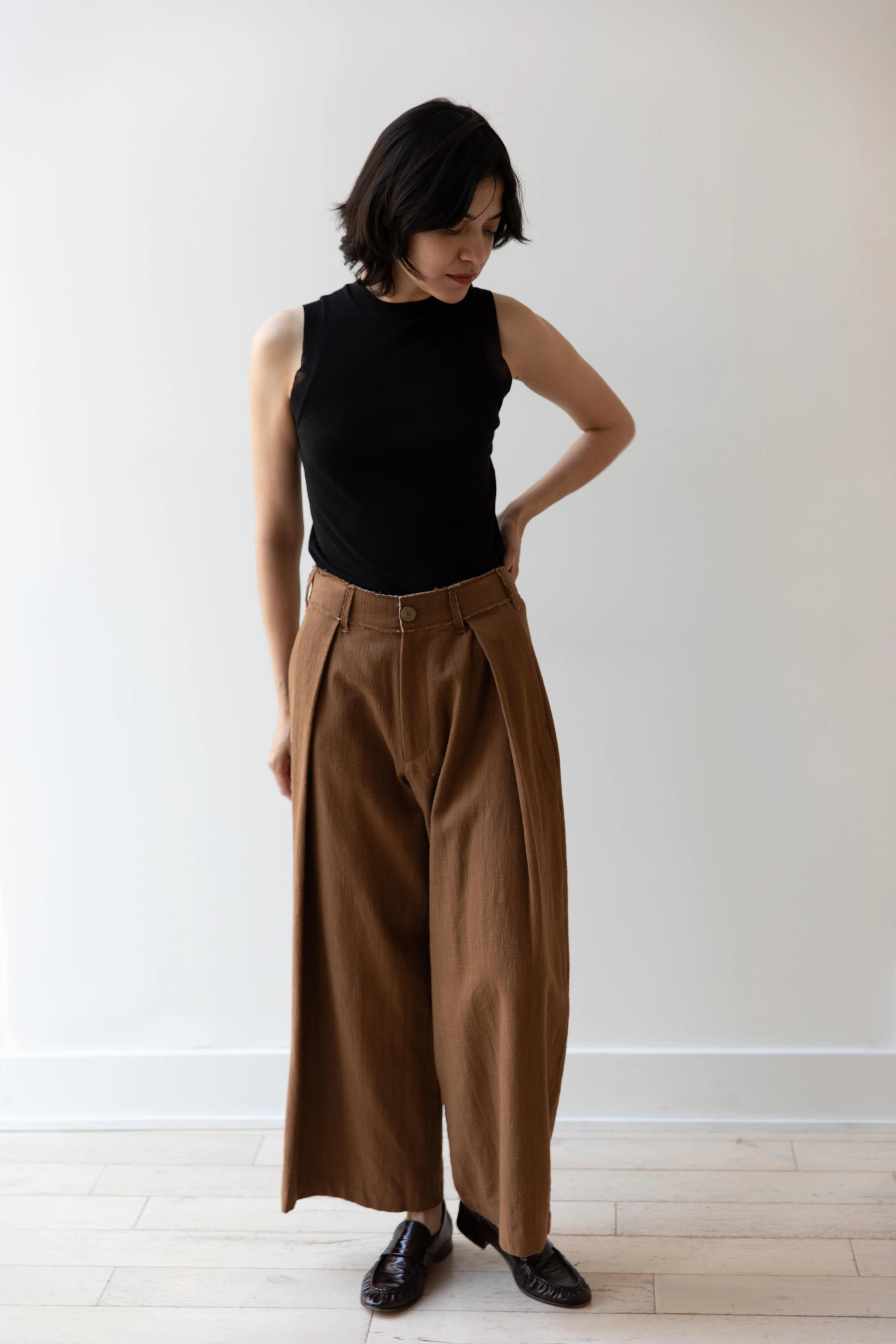 Wright & Doyle | Kassel Trouser in Ochre - Image 7