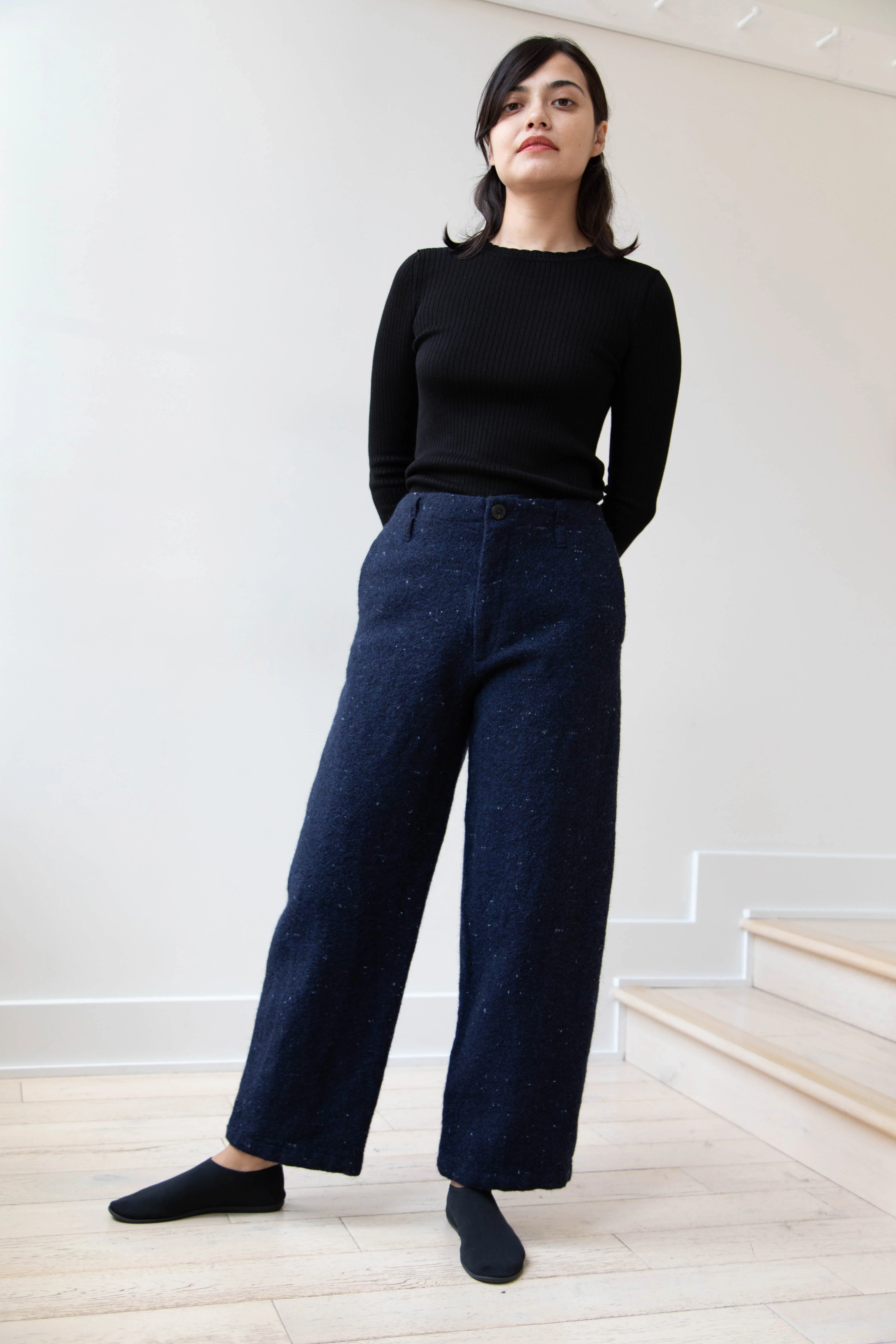 Wright & Doyle | Lozere Trousers in Encre Blue - Image 17
