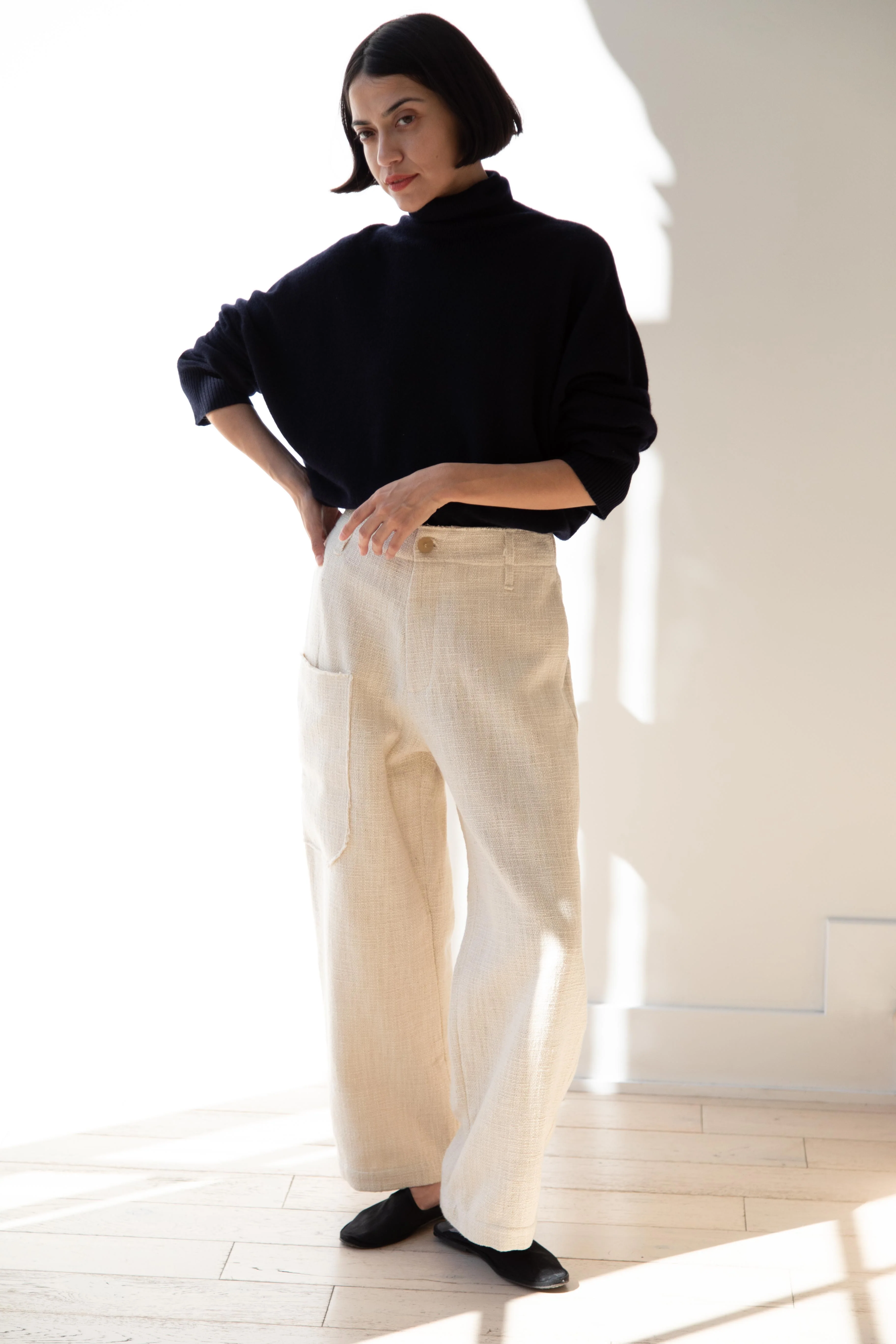Wright & Doyle | Wilhelm Trouser in Alabaster - Image 19