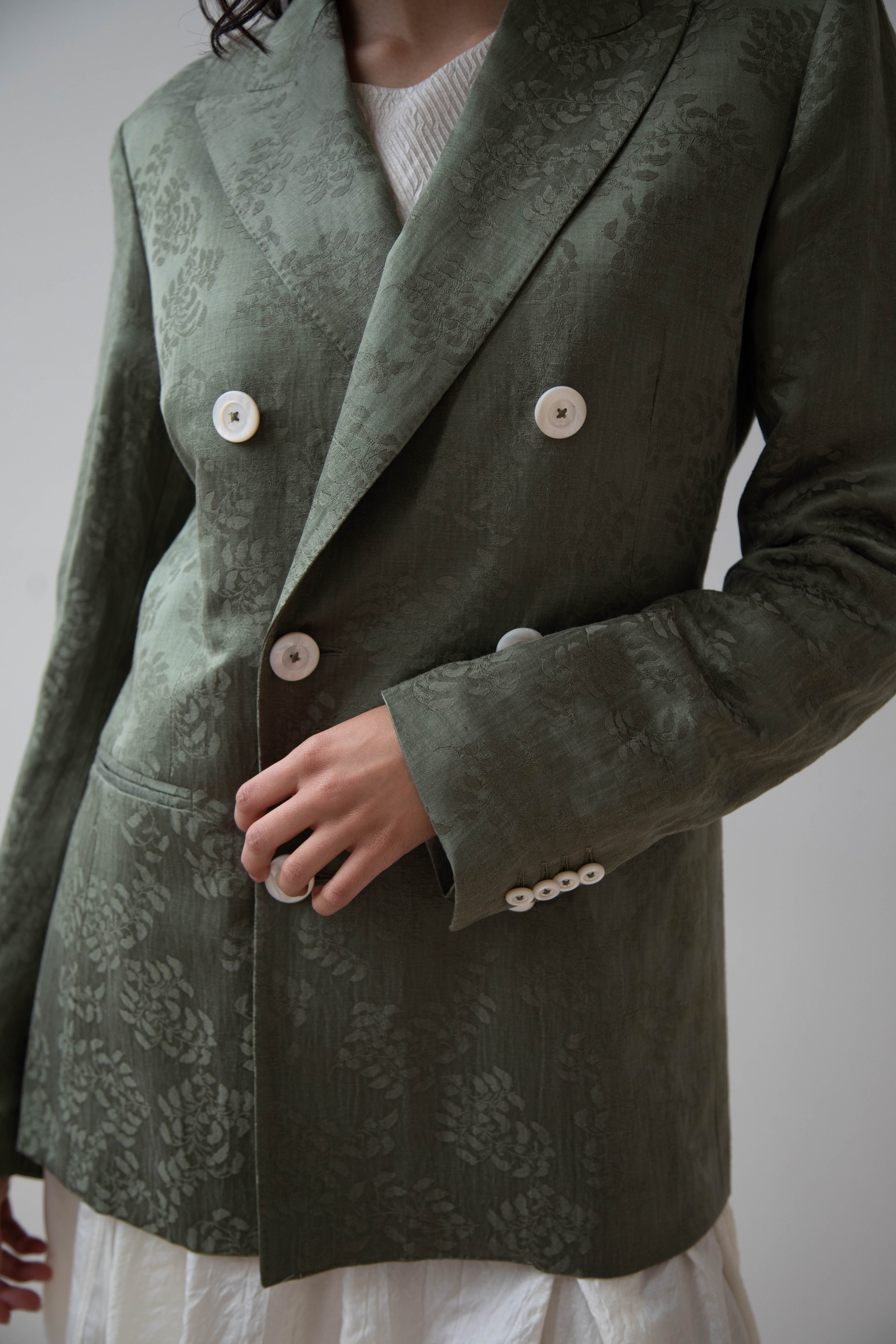 Zanini Double Breasted Blazer - Image 60