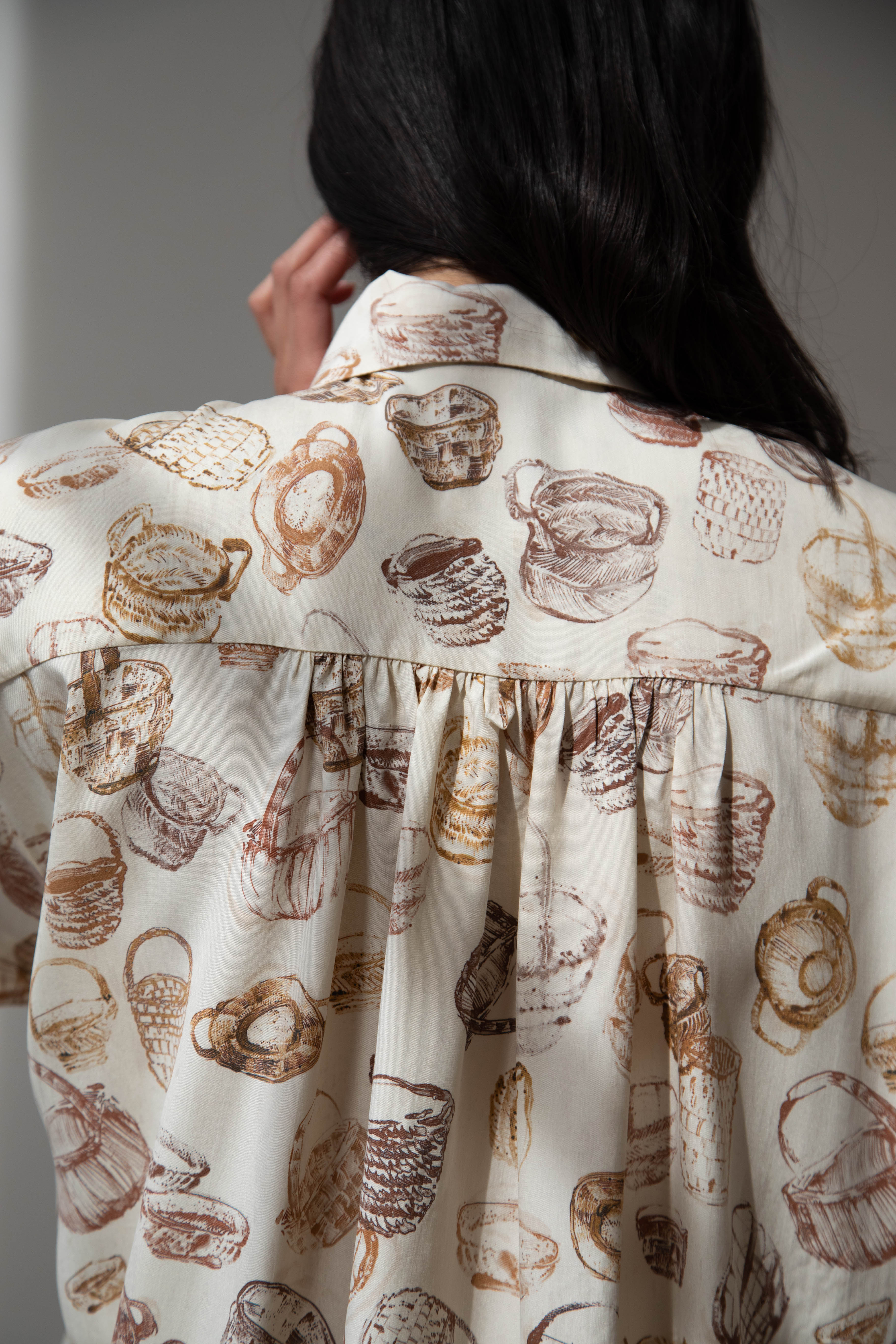 Zanini Silk Basket Top - Image 28