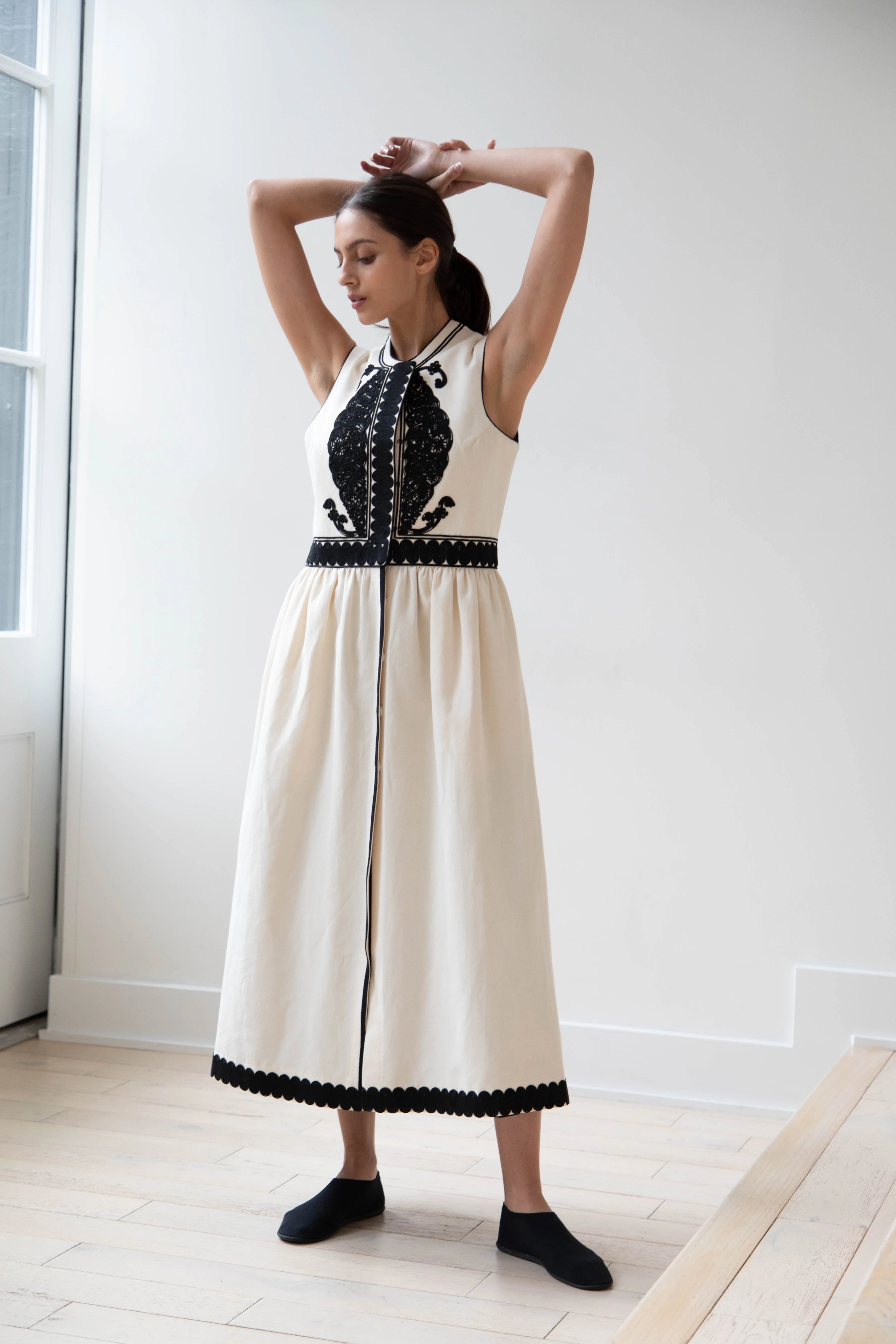 Zeus & Dione | Cypress Dress in Ivory - Image 3