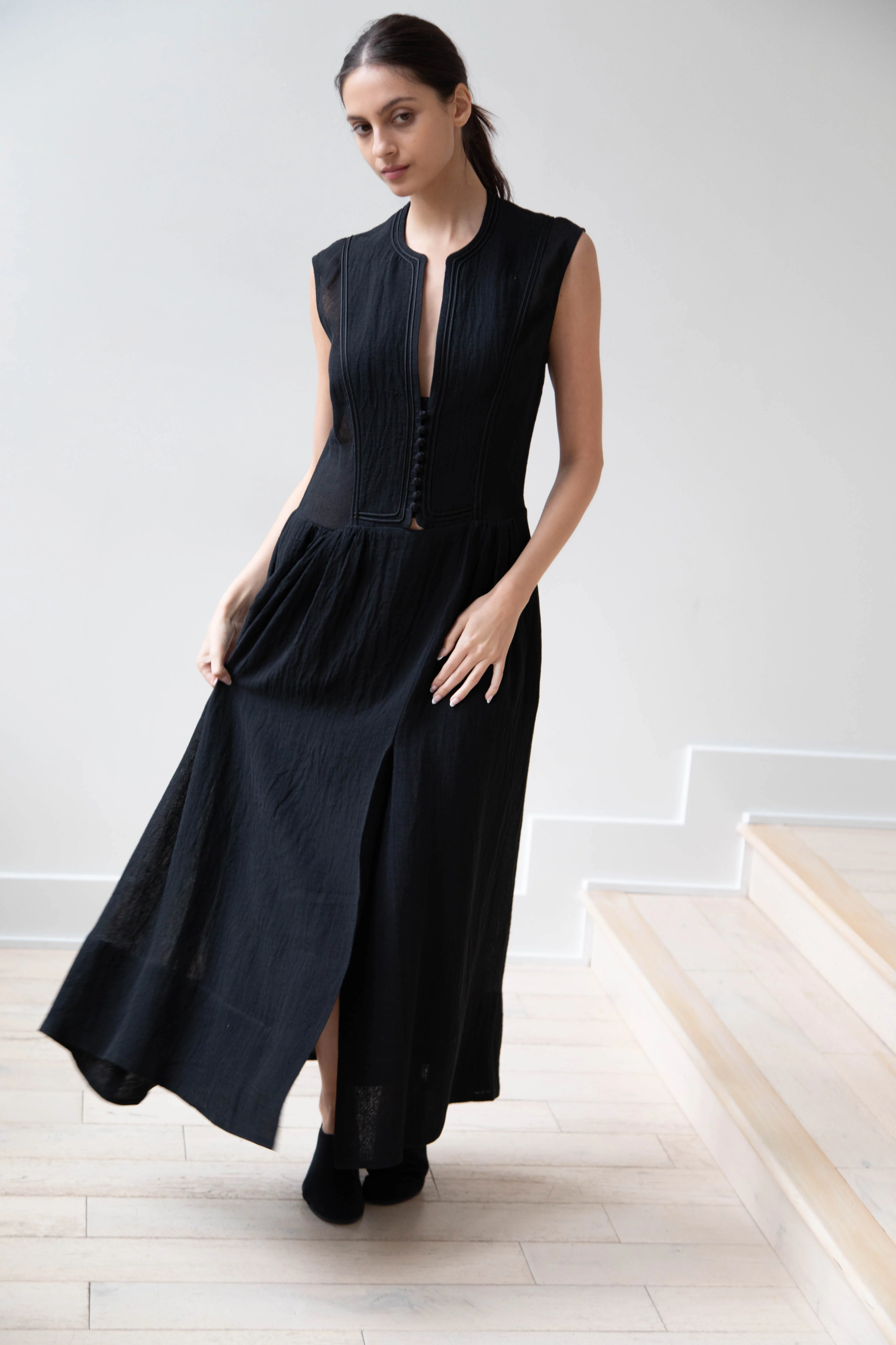 Zeus & Dione | Fermeli Dress in Black - Image 14