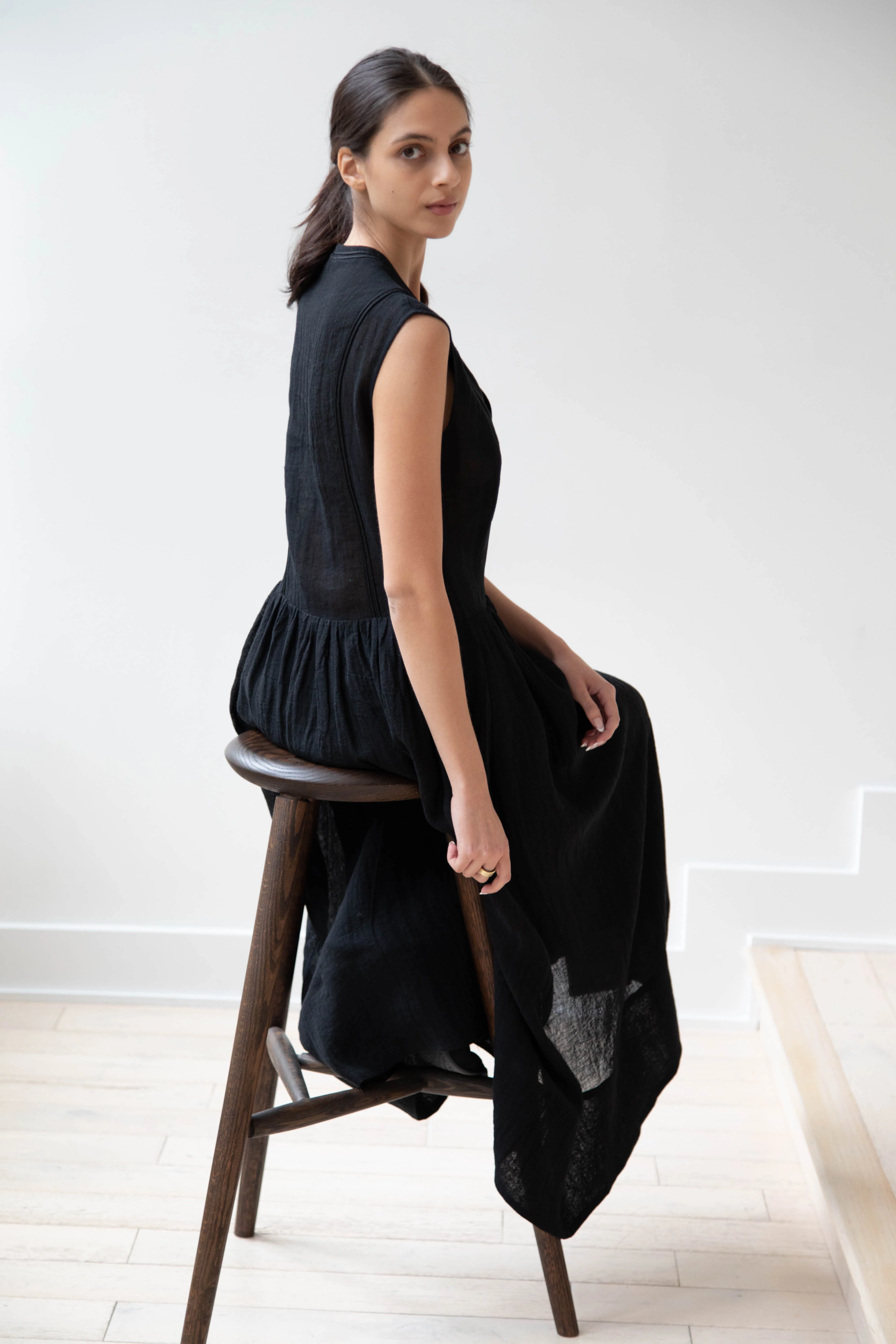 Zeus & Dione | Fermeli Dress in Black - Image 38